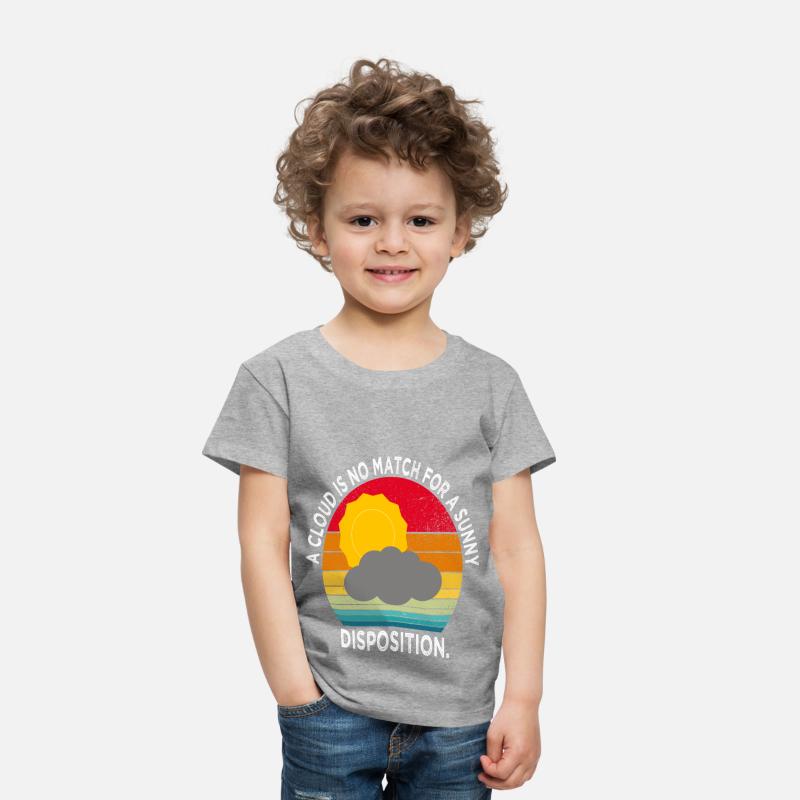 A cloud is no match for a sunny disposition.