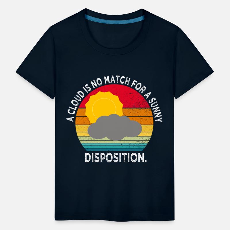 A cloud is no match for a sunny disposition.