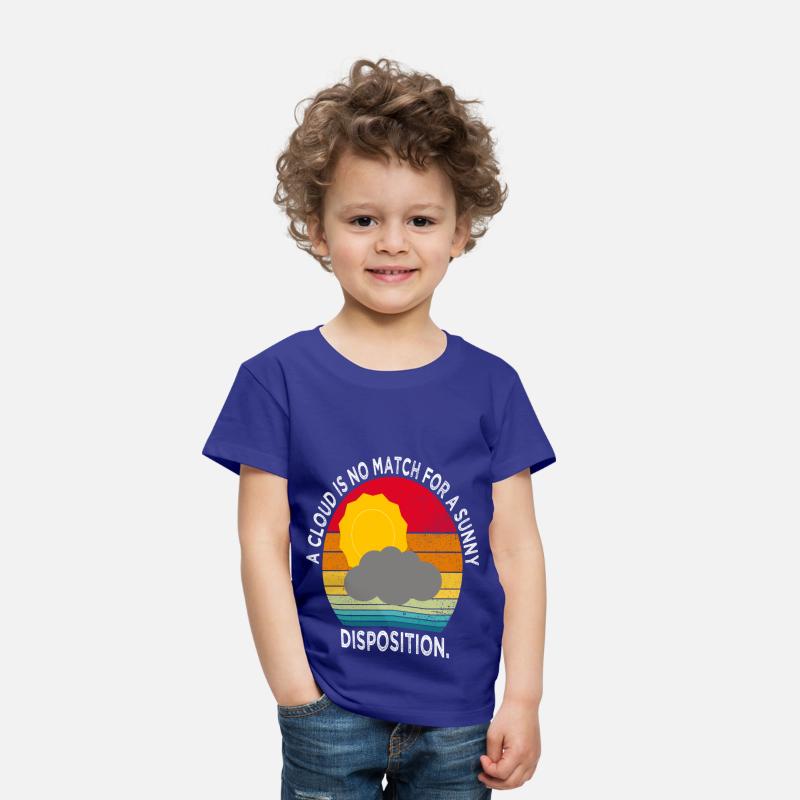 A cloud is no match for a sunny disposition.