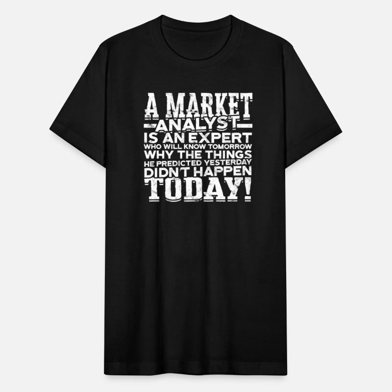 A market analyst is an expert who will know