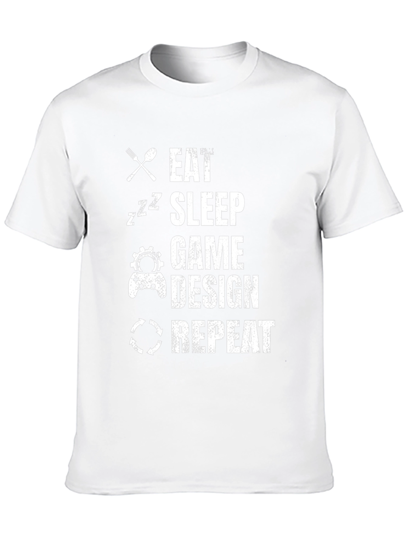 Eat Sleep Game Design Repeat T-Shirt