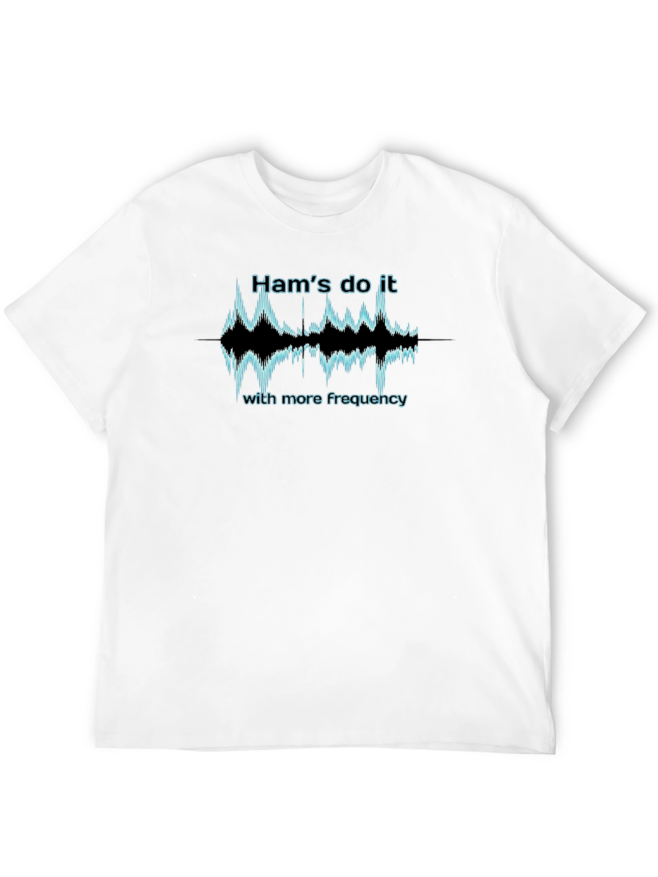 Hams Do It Frequency T-Shirt - Black