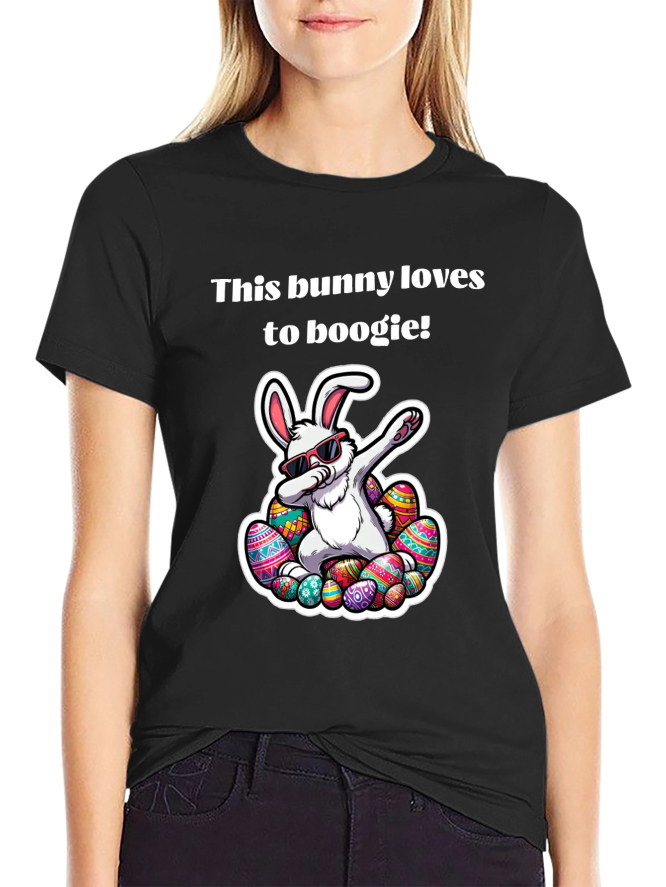 Boogie Bunny Easter T-Shirt
