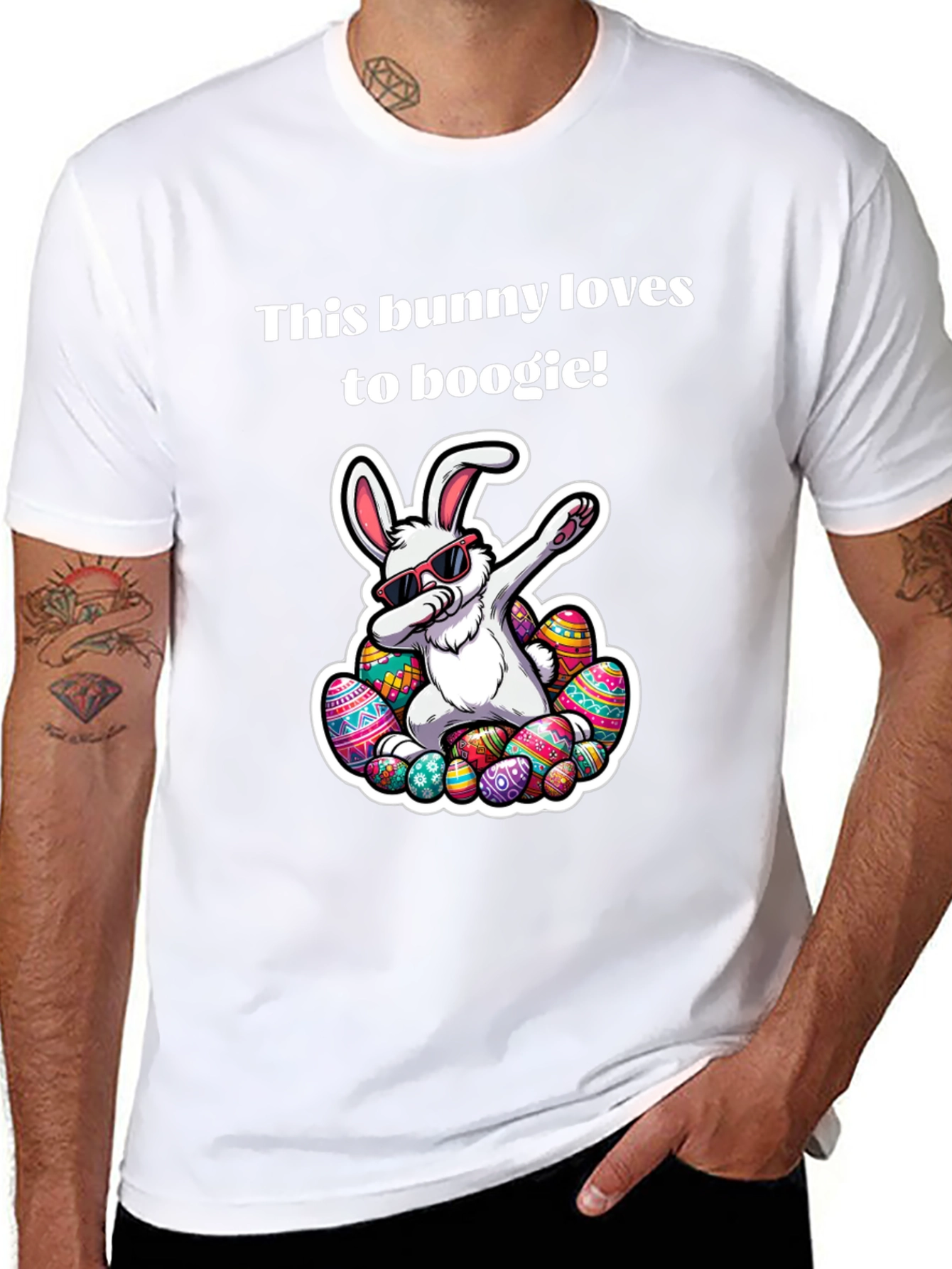 Boogie Bunny Easter T-Shirt