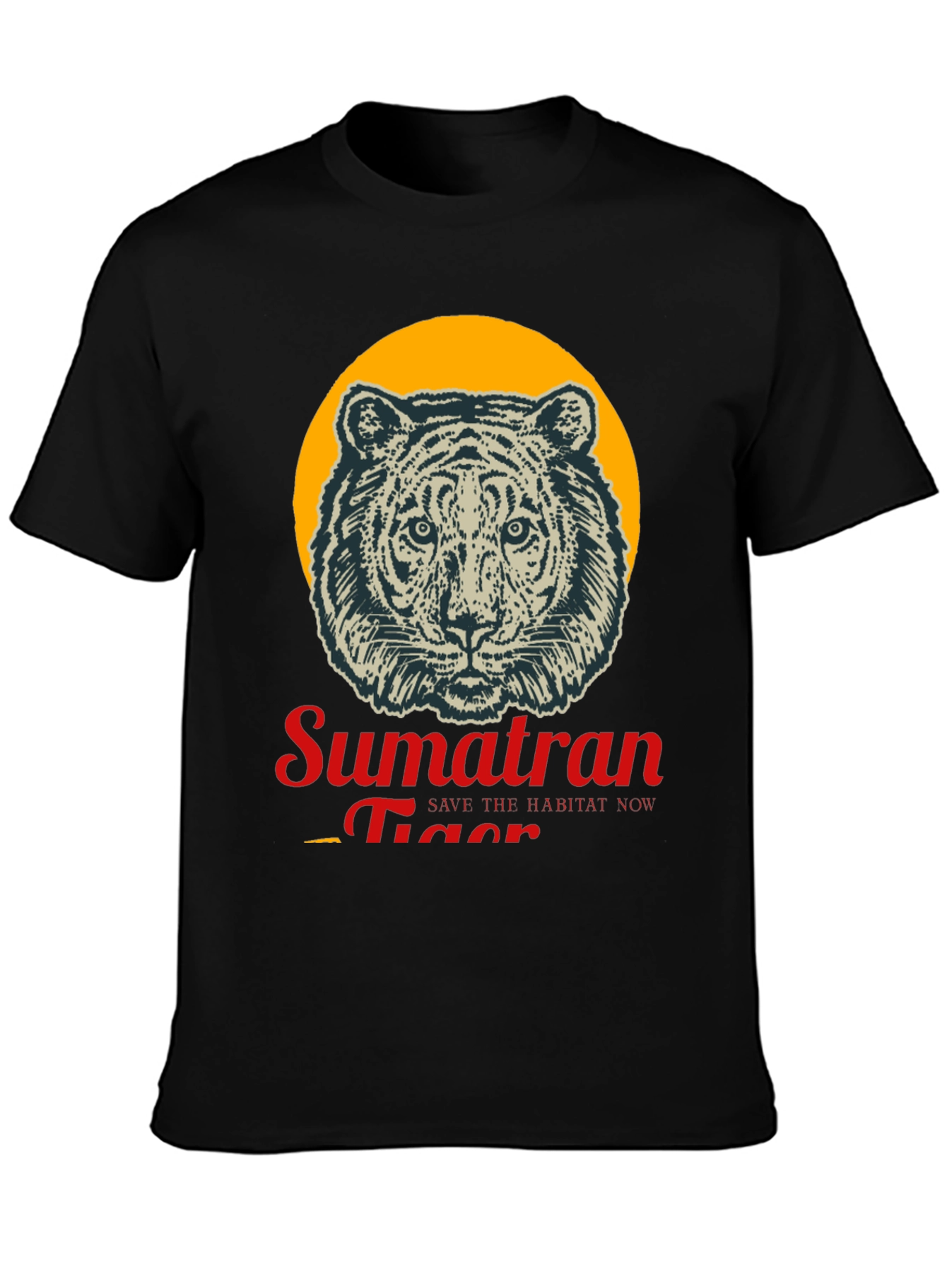 Sumatran Tiger Graphic Tee - Save the Habitat