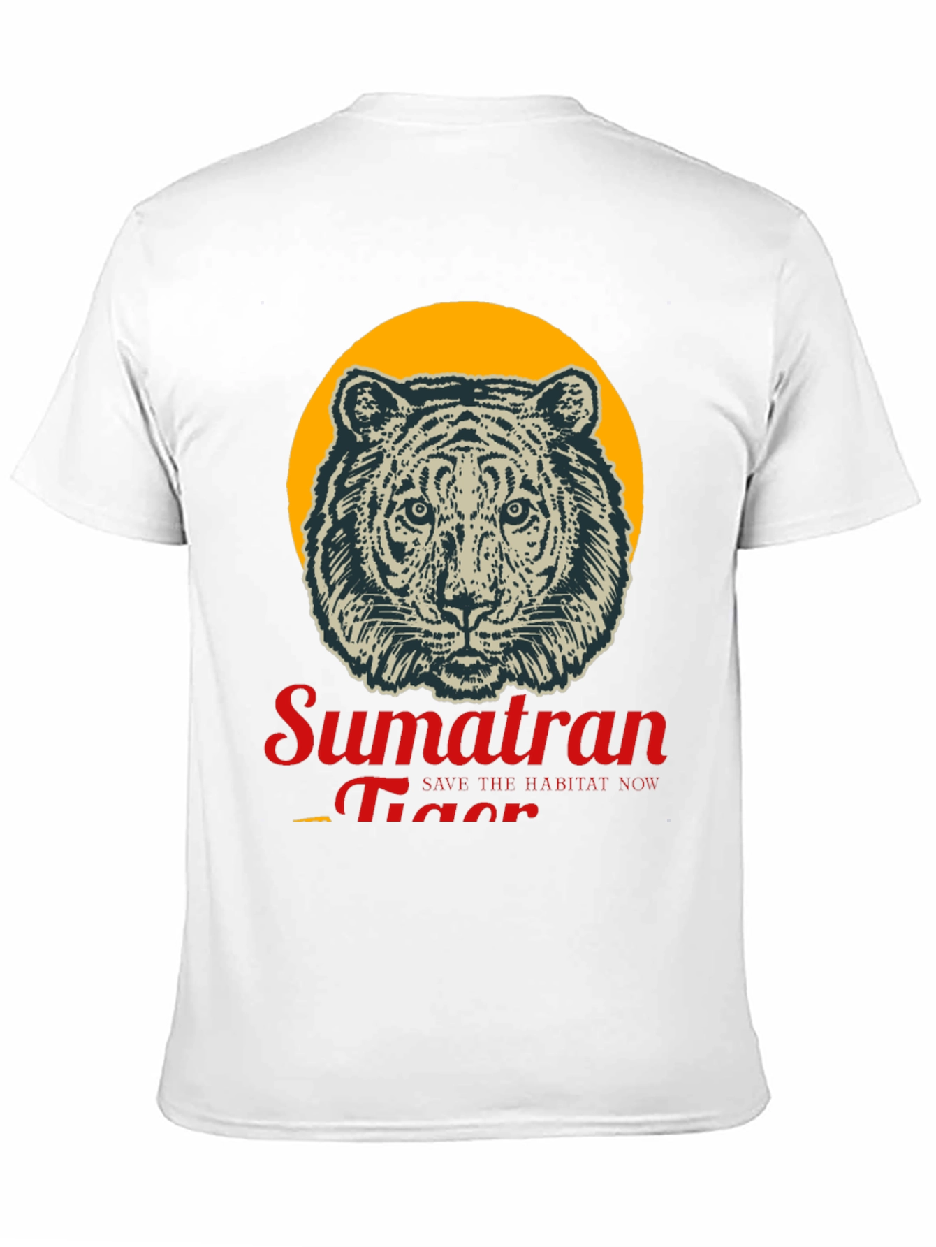 Sumatran Tiger Graphic Tee - Save the Habitat