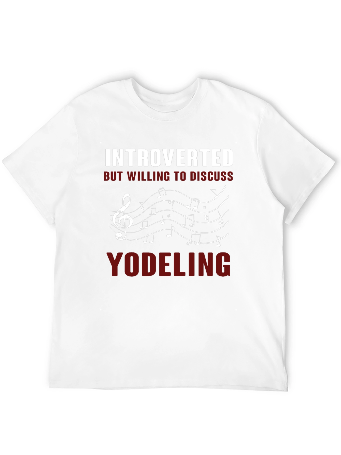 Introverted Yodeling Music T-Shirt