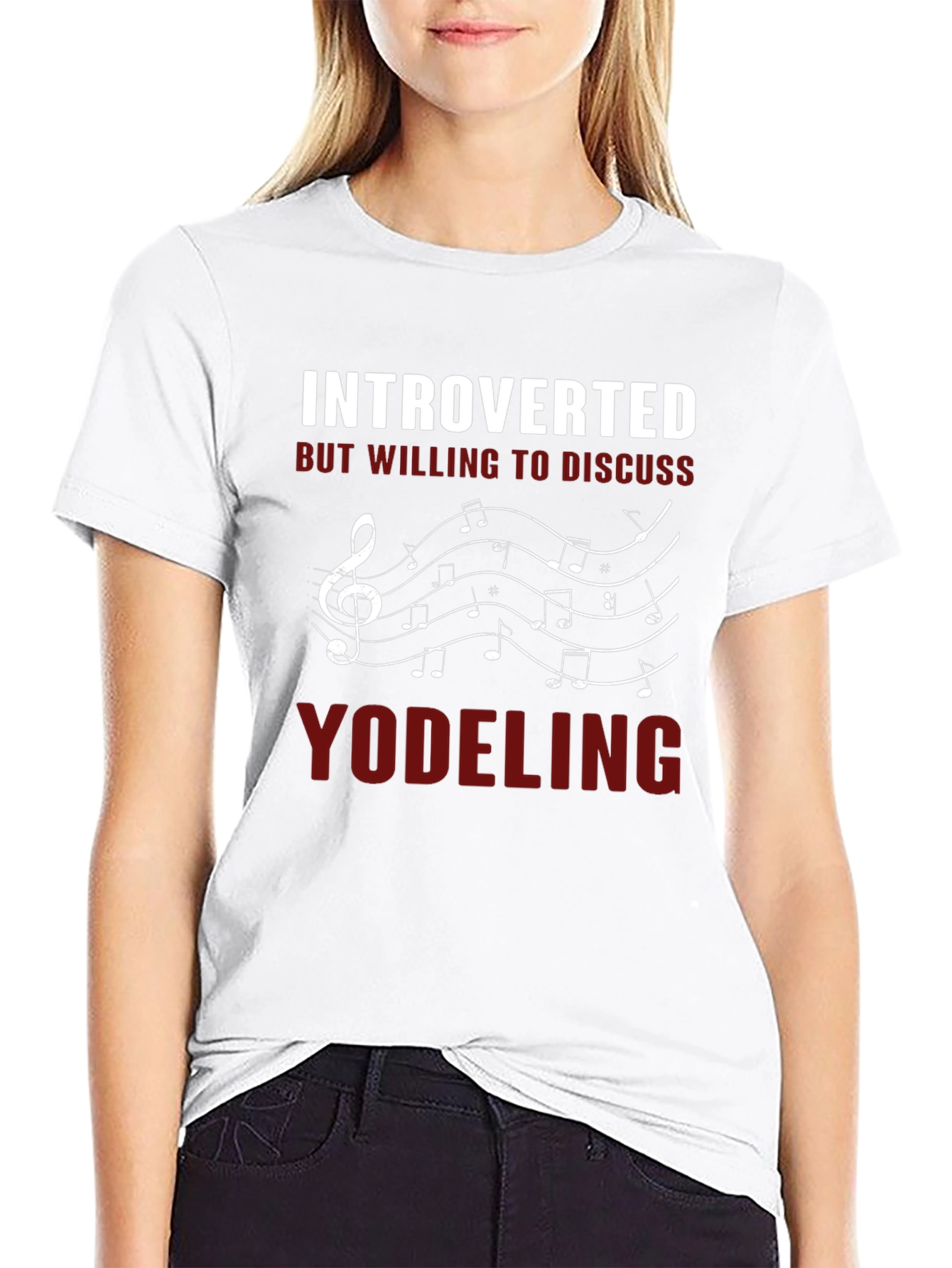 Introverted Yodeling Music T-Shirt