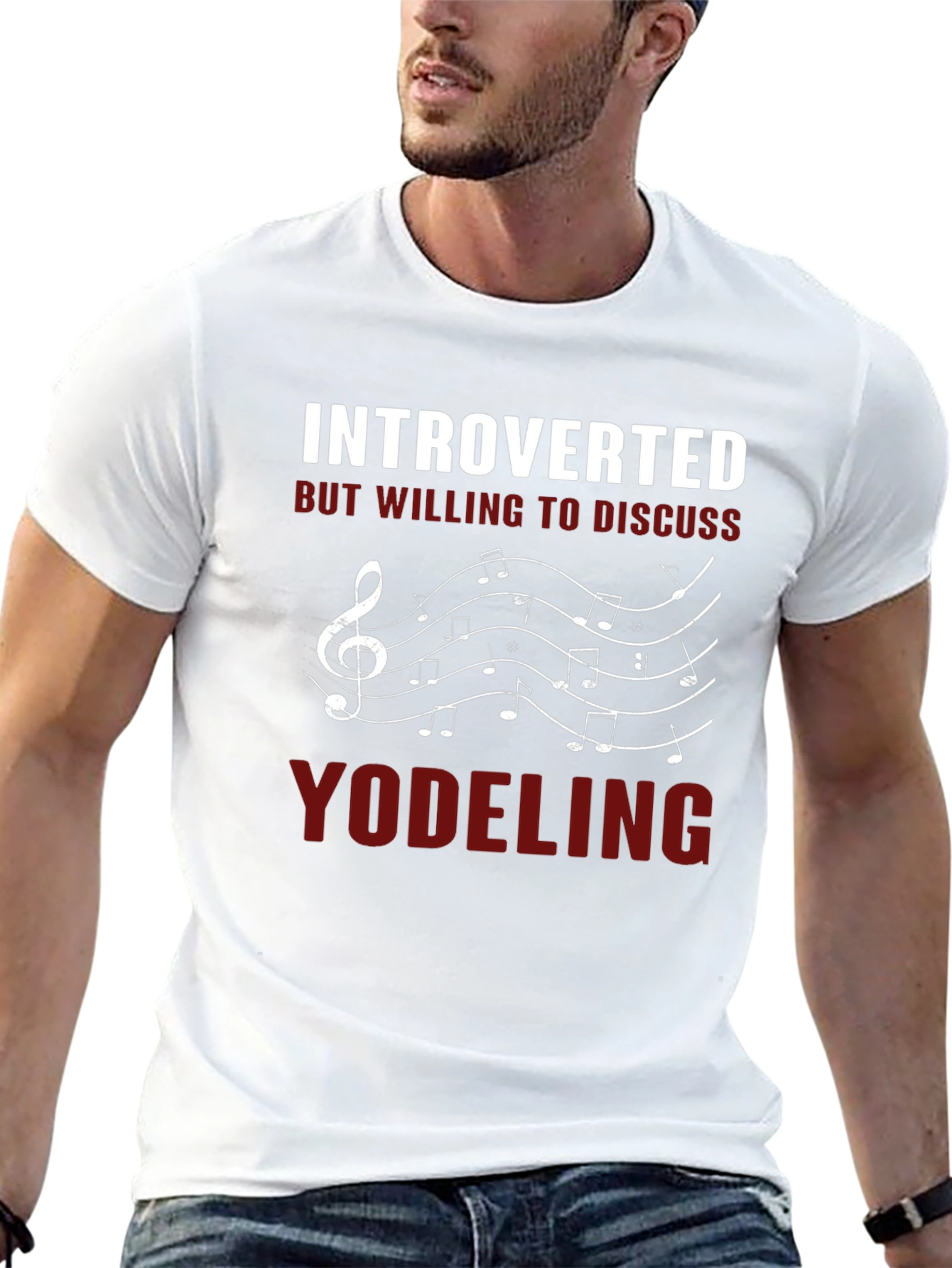 Introverted Yodeling Music T-Shirt