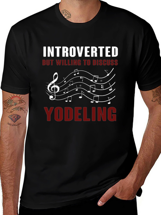 Introverted Yodeling Music T-Shirt