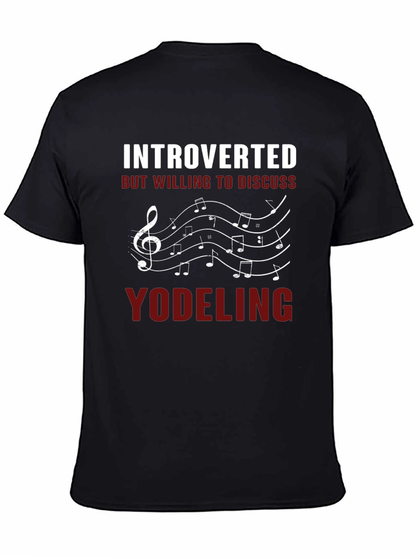 Introverted Yodeling Music T-Shirt