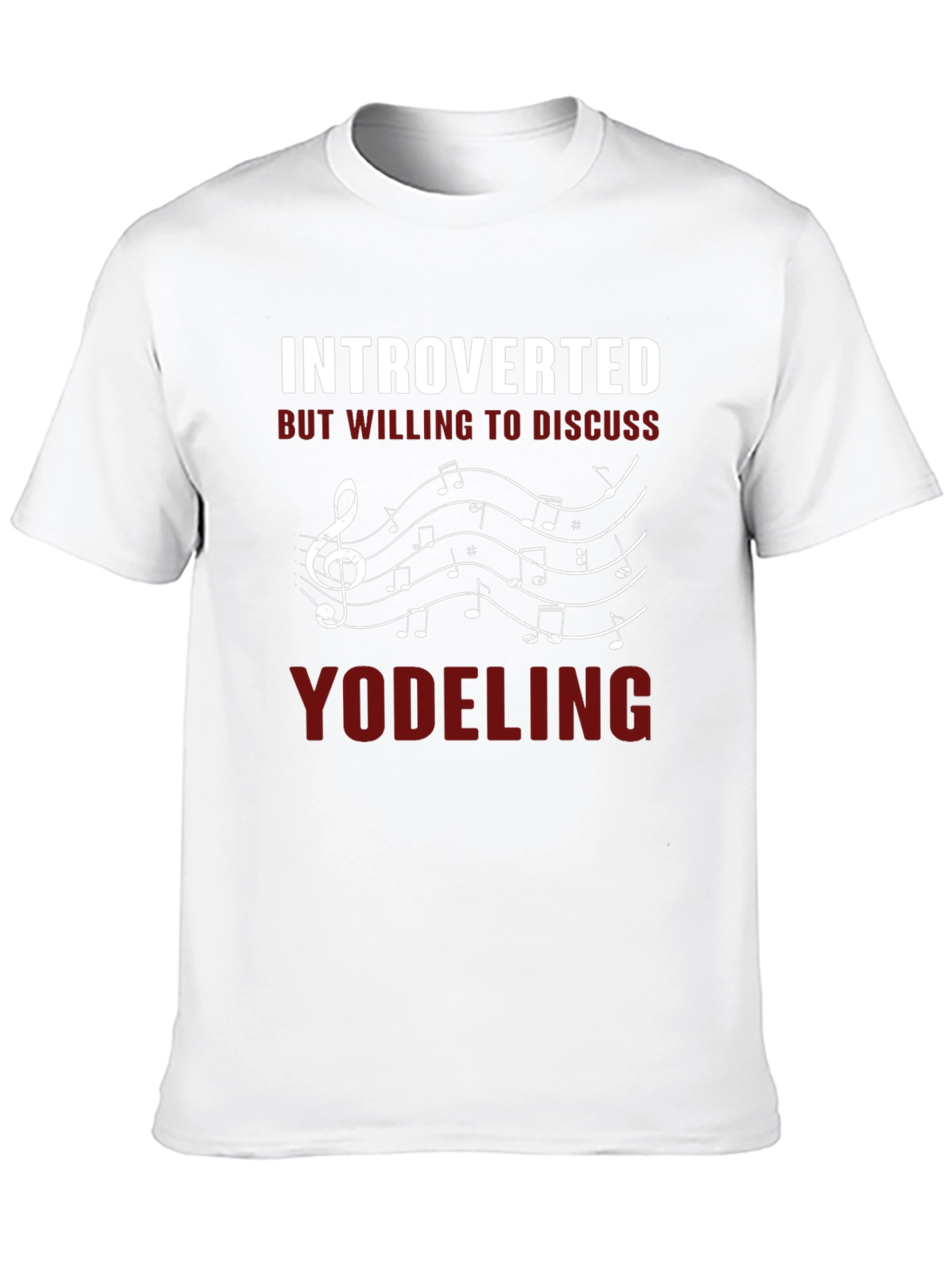 Introverted Yodeling Music T-Shirt