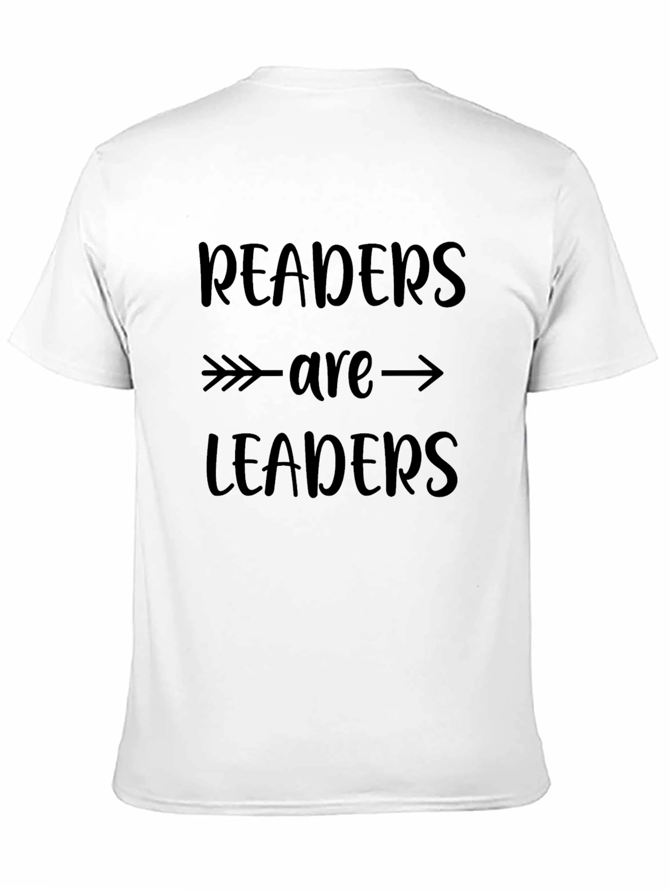 Readers Are Leaders Graphic T-Shirt - Black