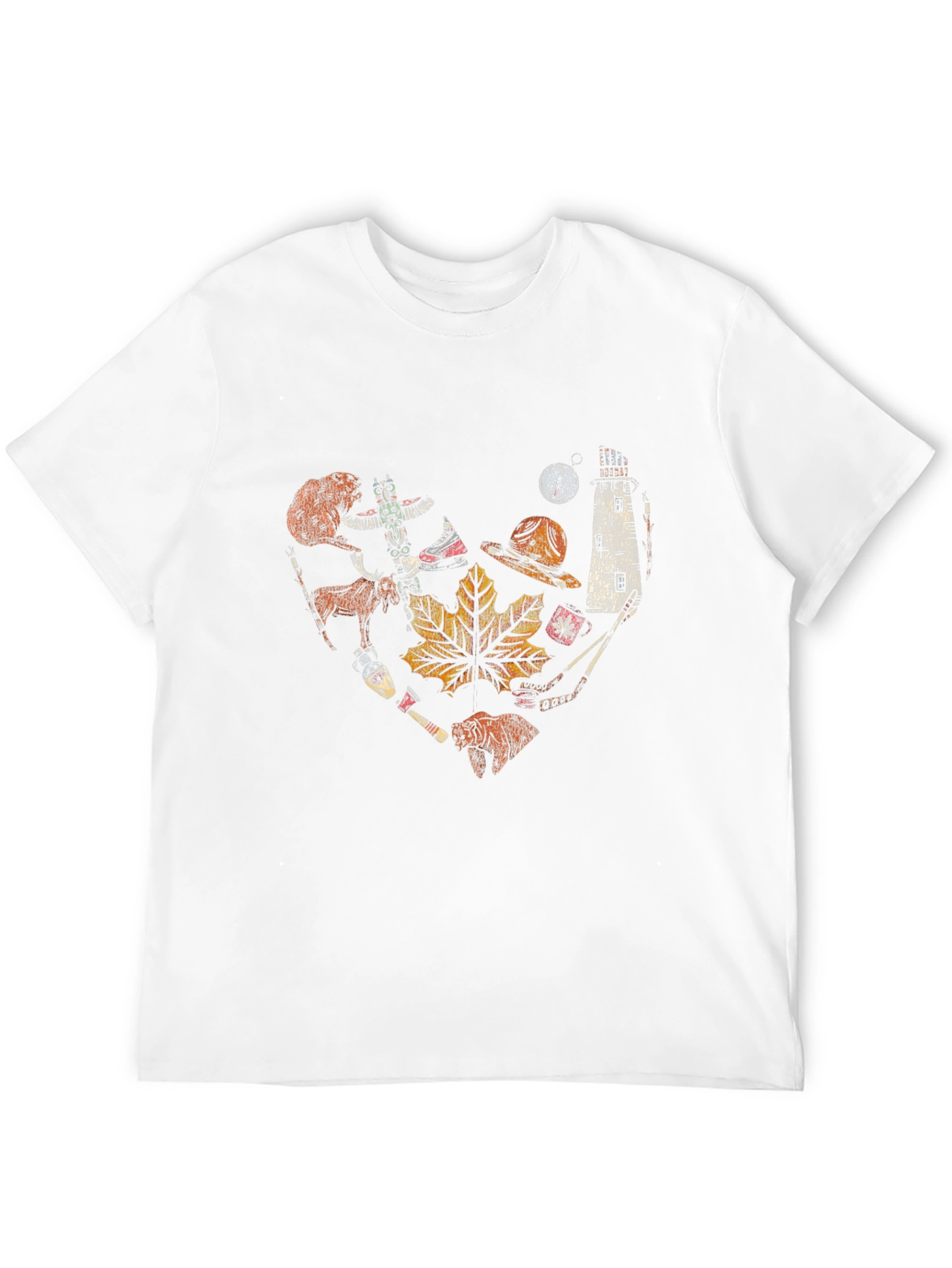 Canada Theme Graphic Tee