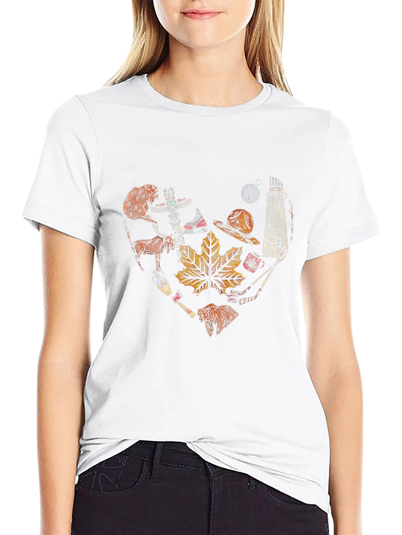 Canada Theme Graphic Tee