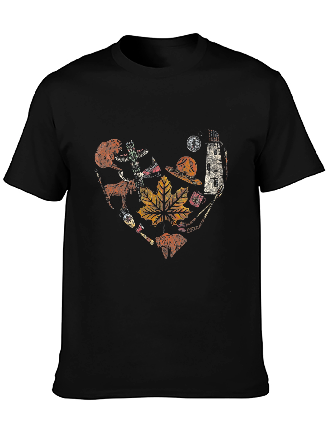 Canada Theme Graphic Tee