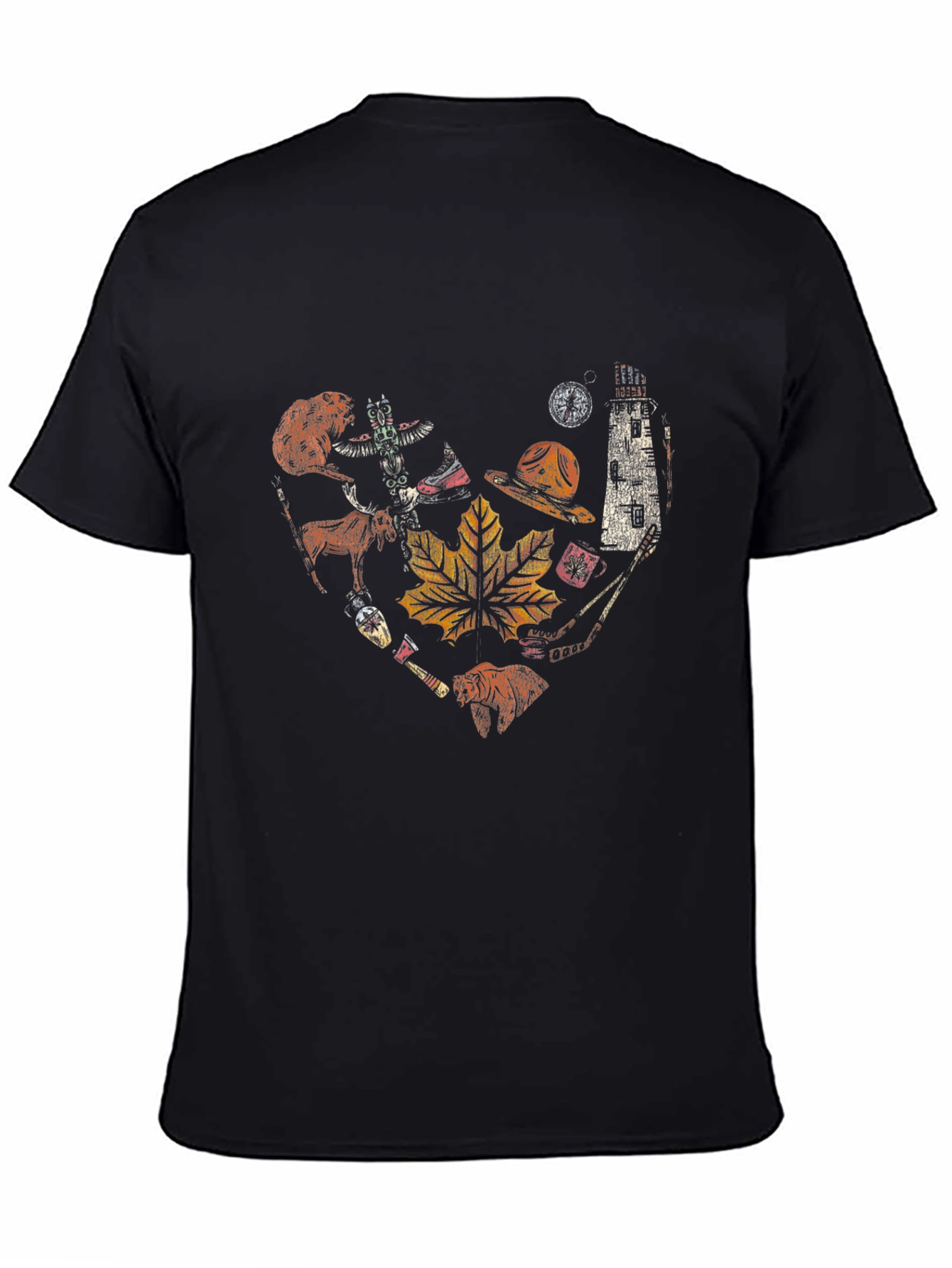Canada Theme Graphic Tee