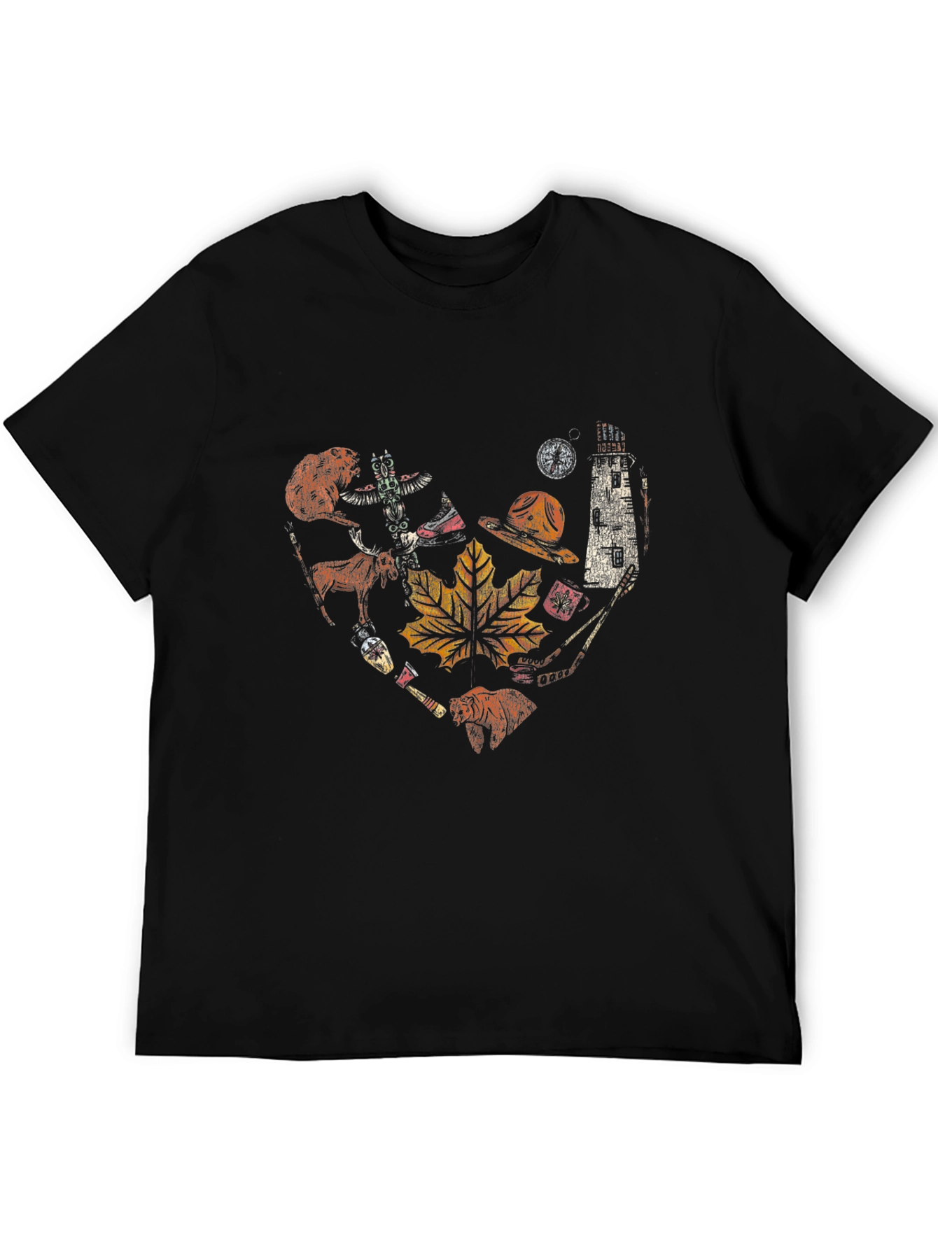 Canada Theme Graphic Tee