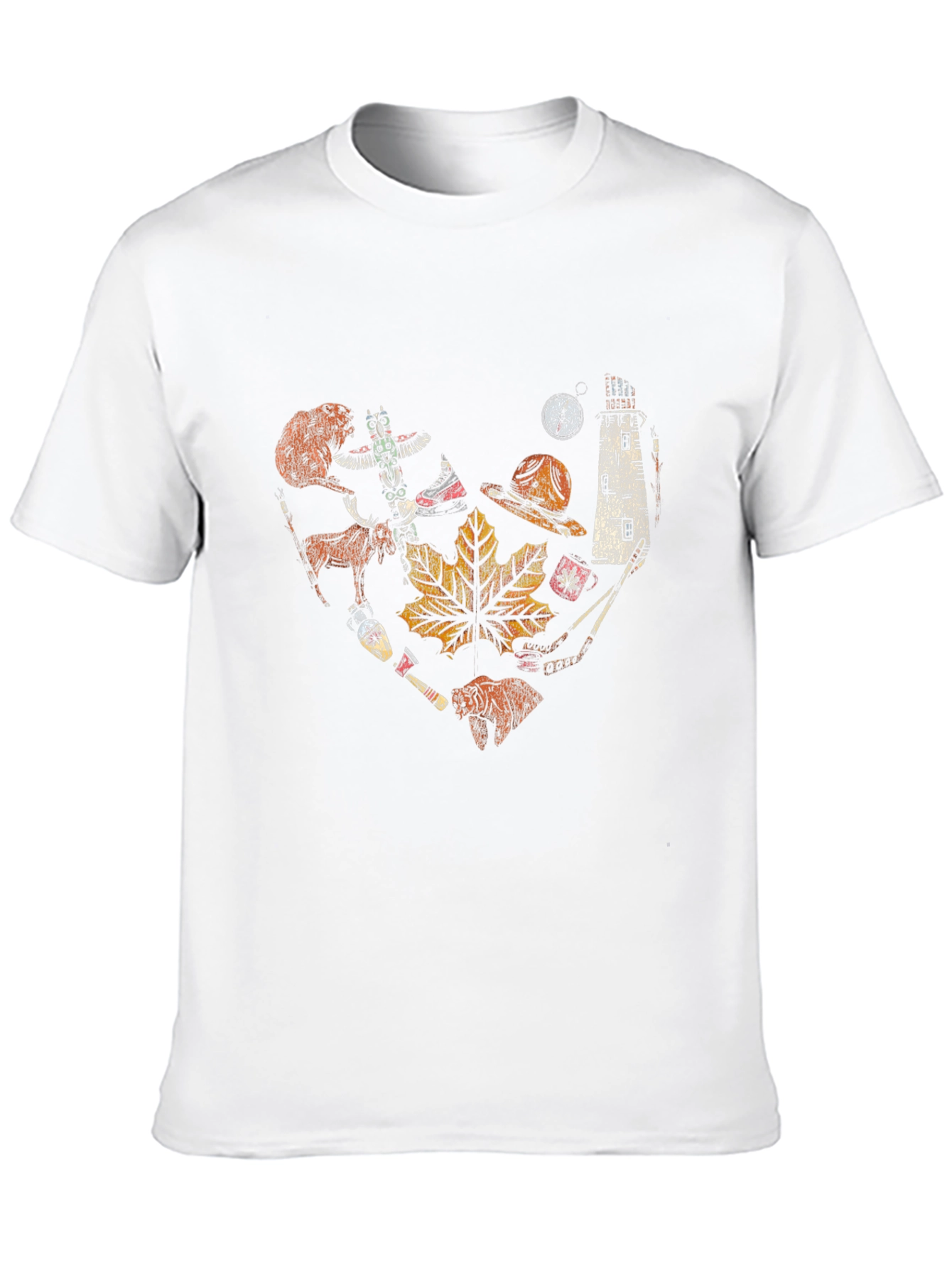 Canada Theme Graphic Tee