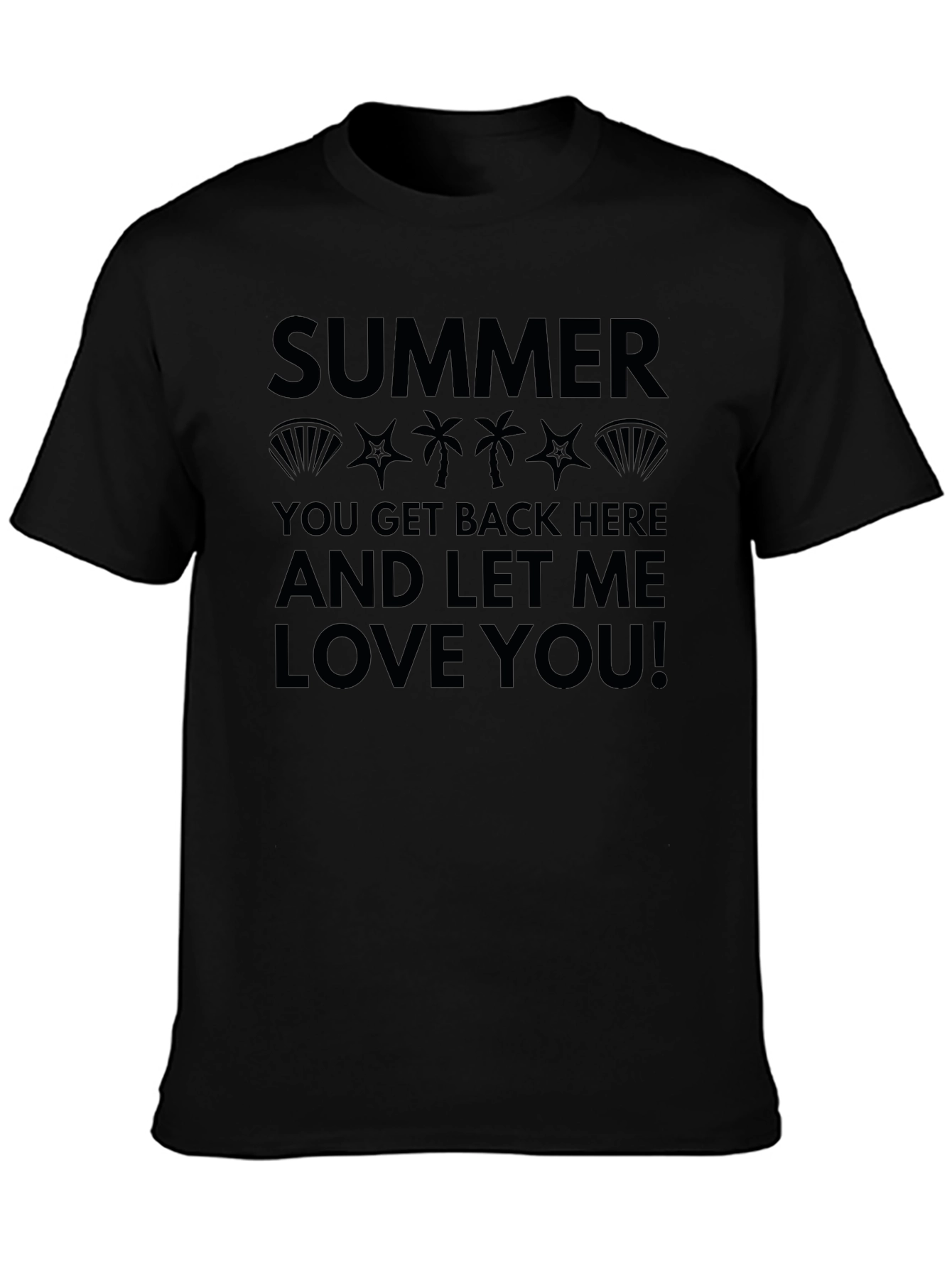 Summer Love Mens Graphic T-Shirt