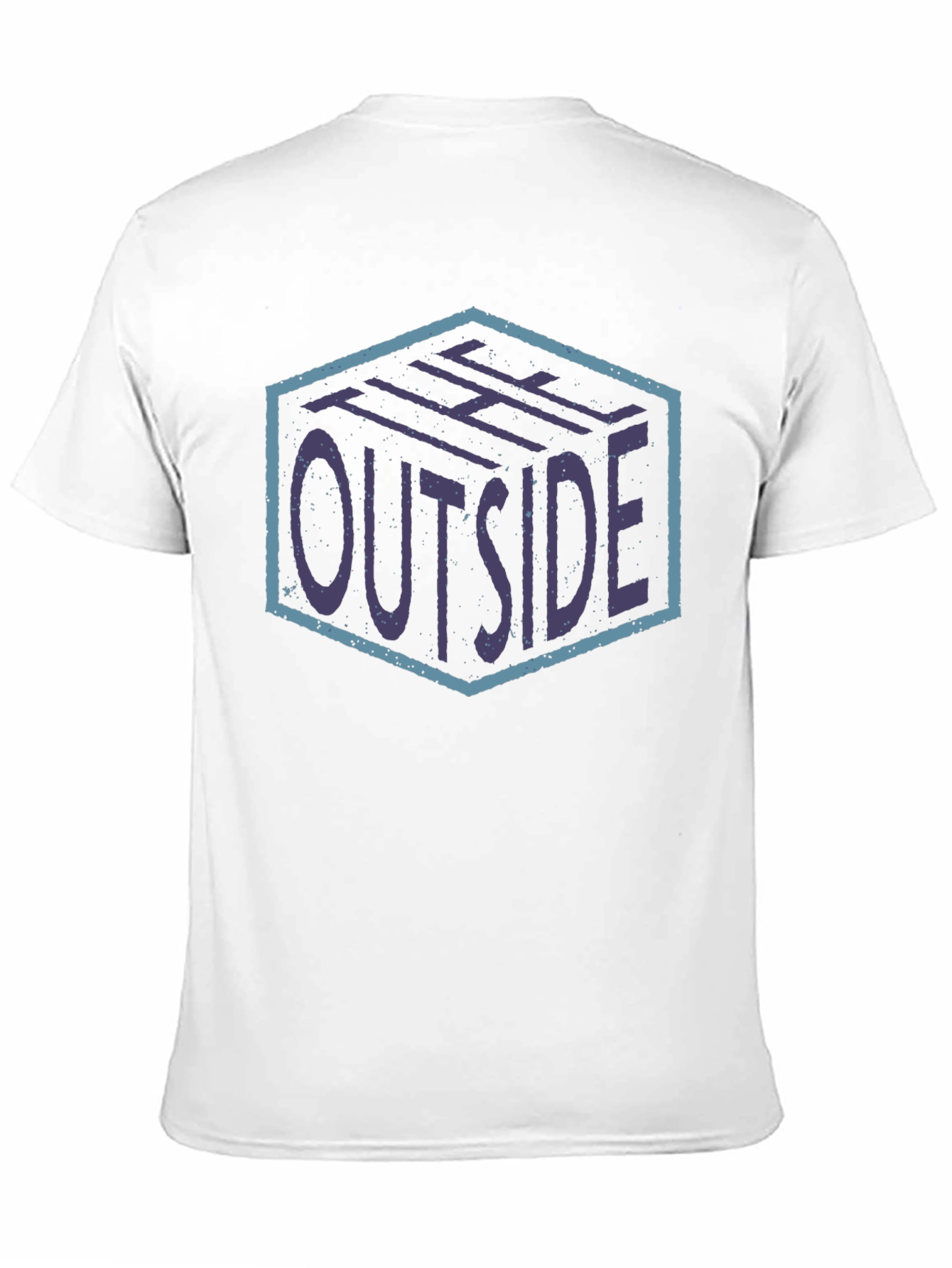 The Outside Graphic Print Black T-Shirt