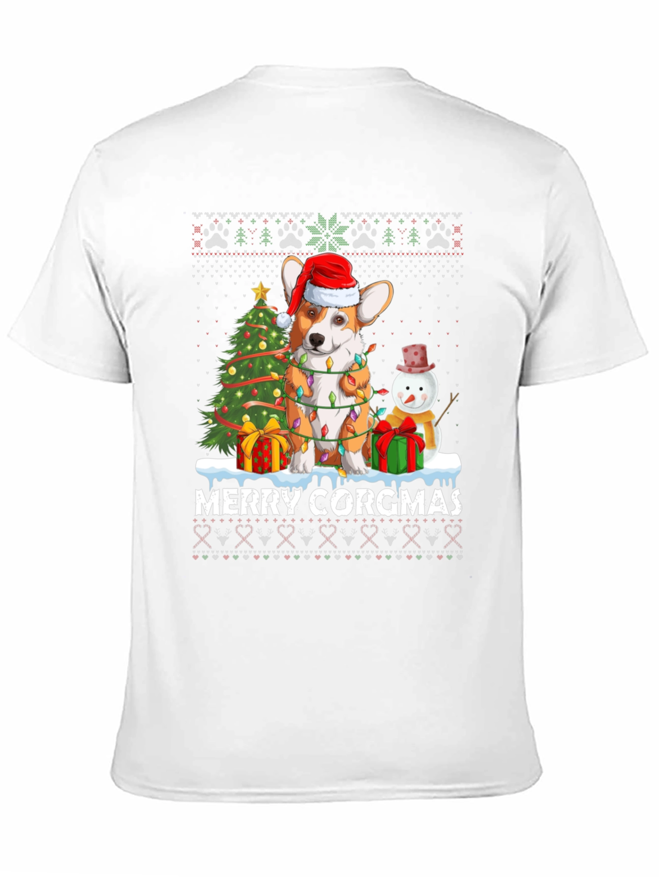 Merry Corgmas Christmas T-Shirt