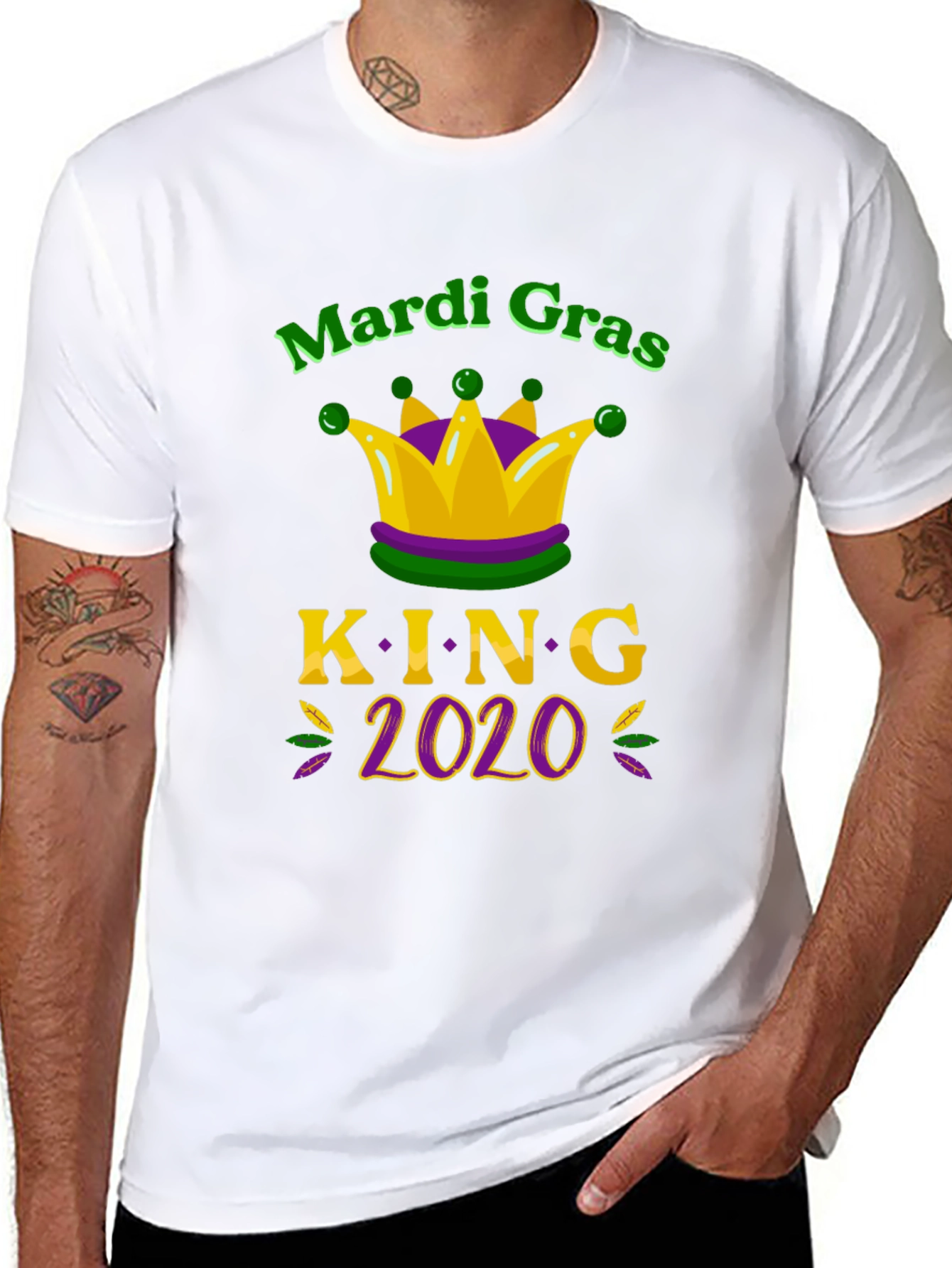 Mardi Gras King 2020 T-Shirt