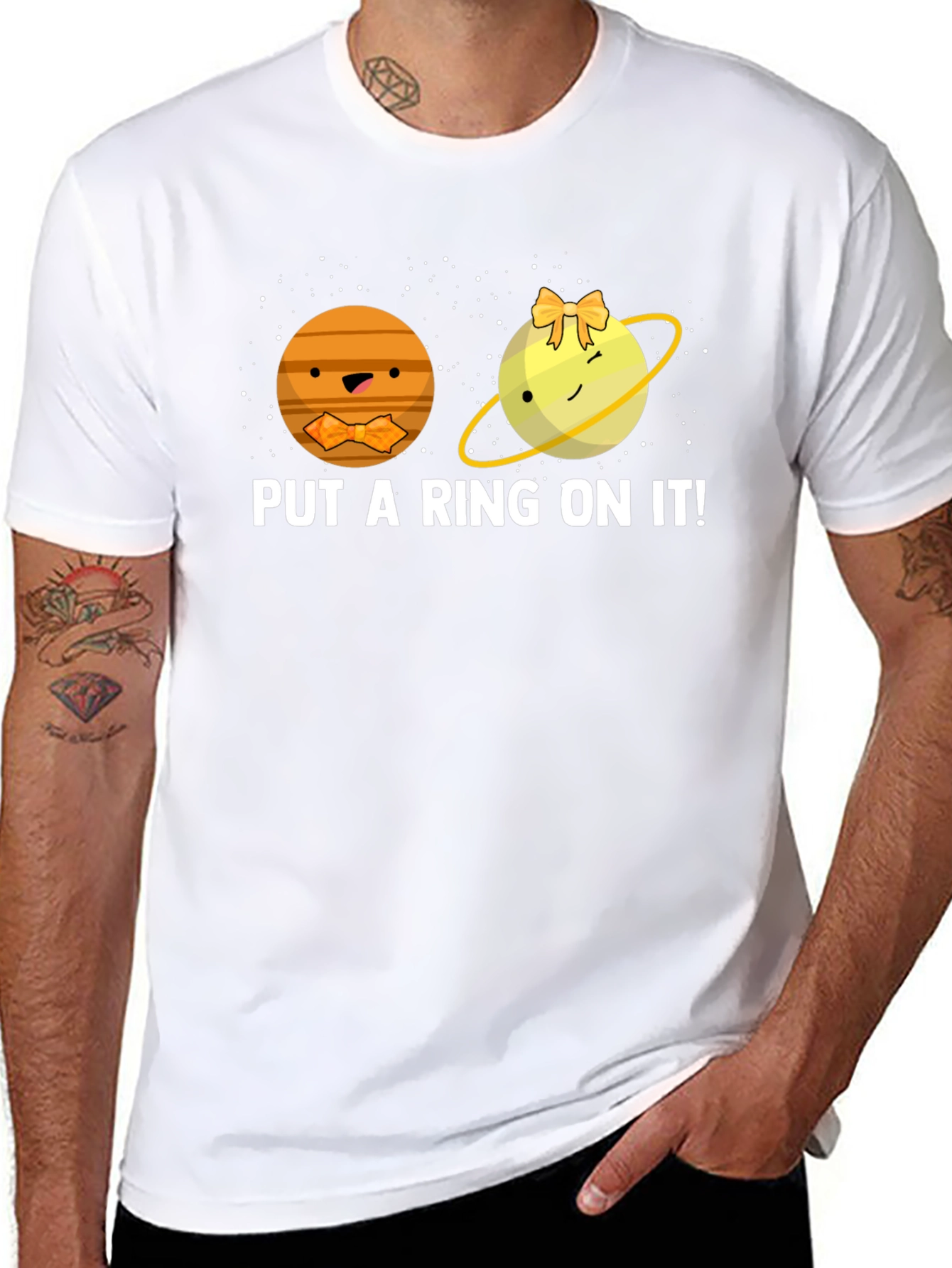 Put a Ring on It Planet Graphic Tee