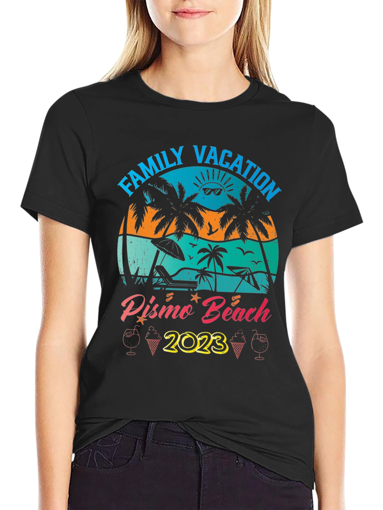 Pismo Beach Family Vacation 2023 T-Shirt