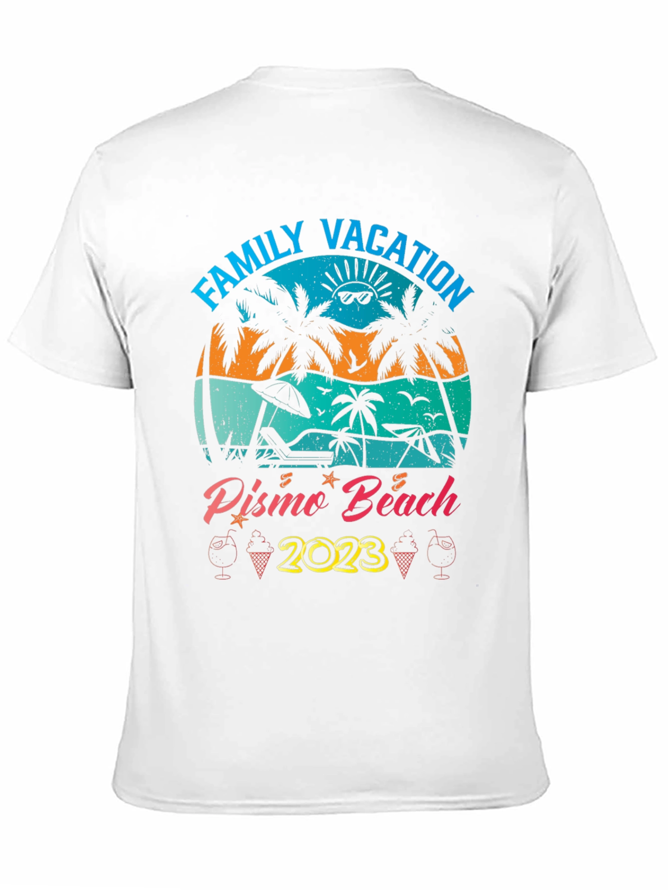 Pismo Beach Family Vacation 2023 T-Shirt