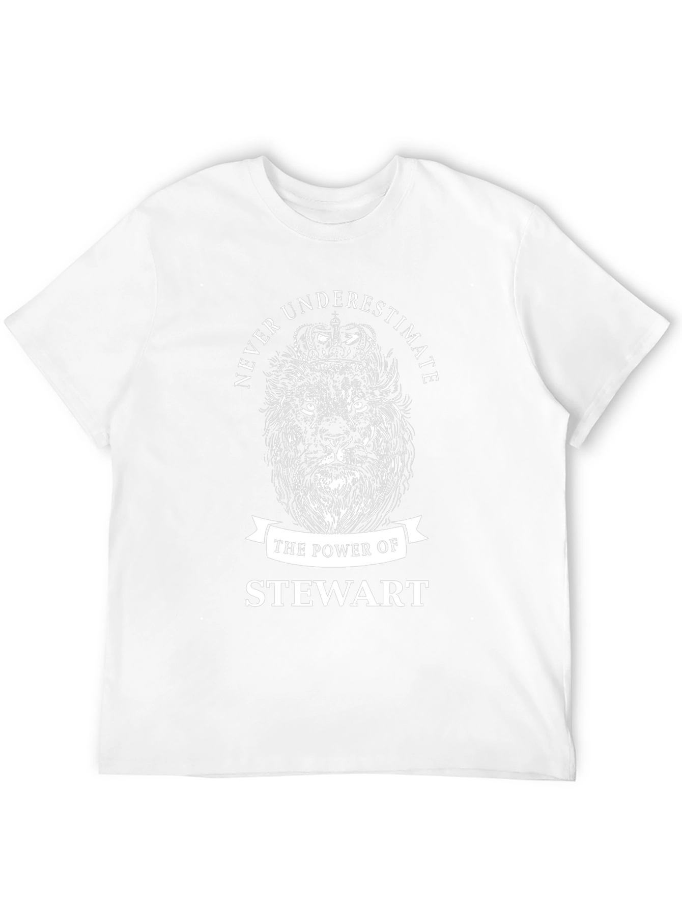 Never Underestimate Stewart Lion T-Shirt