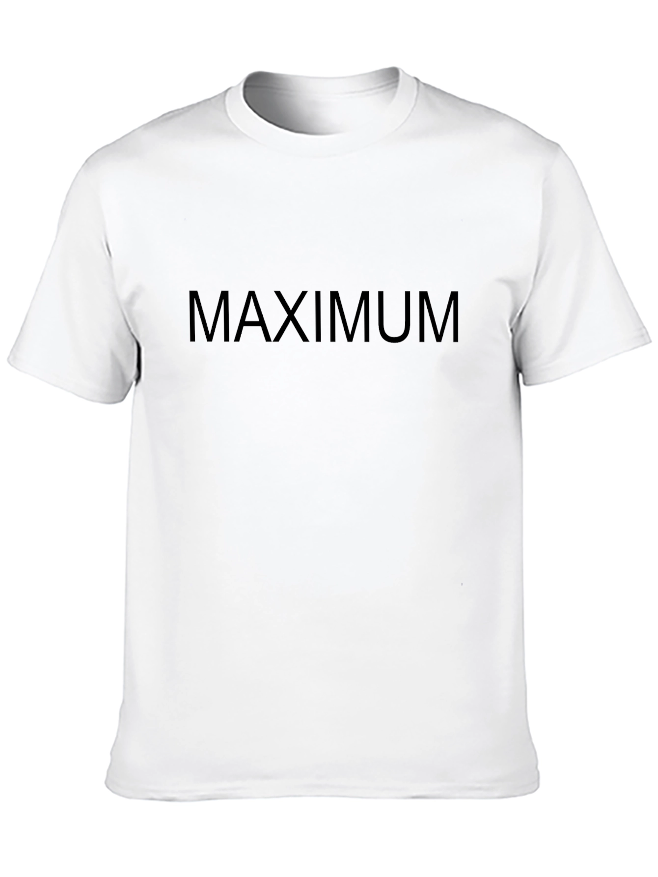 Maximum Black T-Shirt - Menswear