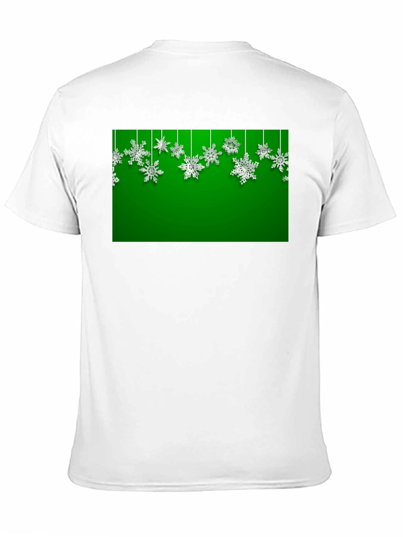 Festive Snowflake Graphic Tee - Holiday Season Style