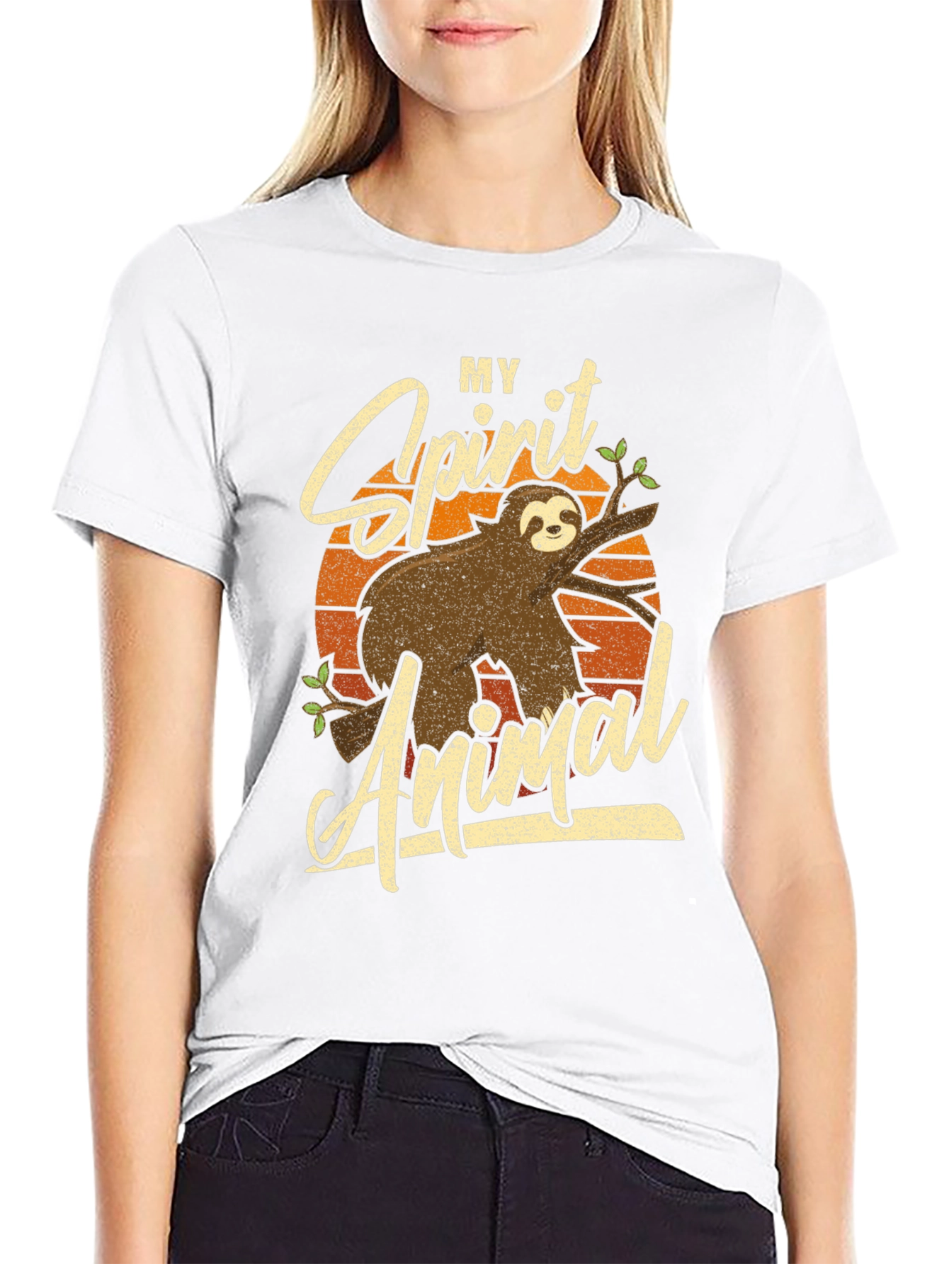My Spirit Animal Sloth Graphic Tee