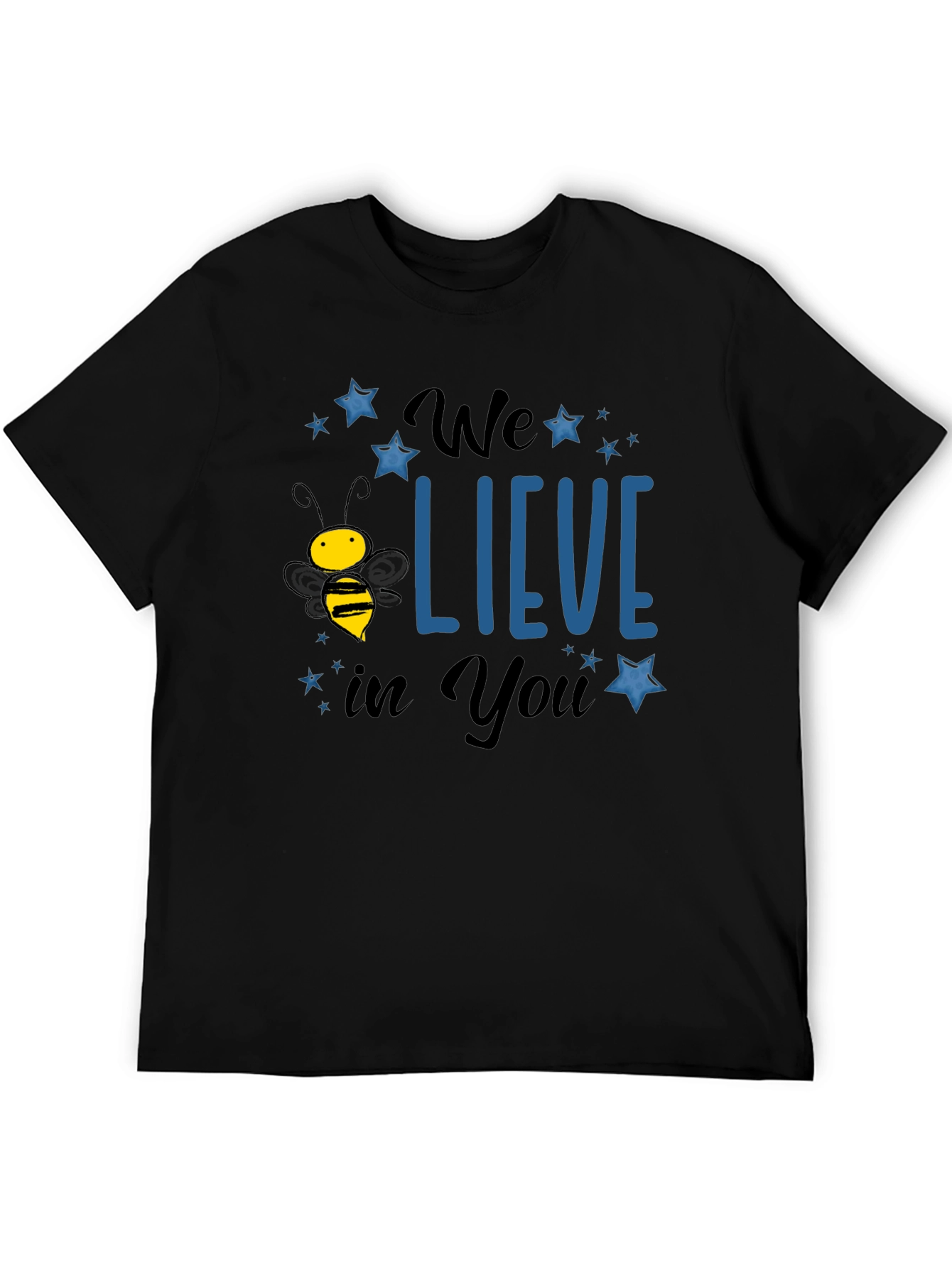 Bee-Lieve T-Shirt - Motivational Graphic Tee
