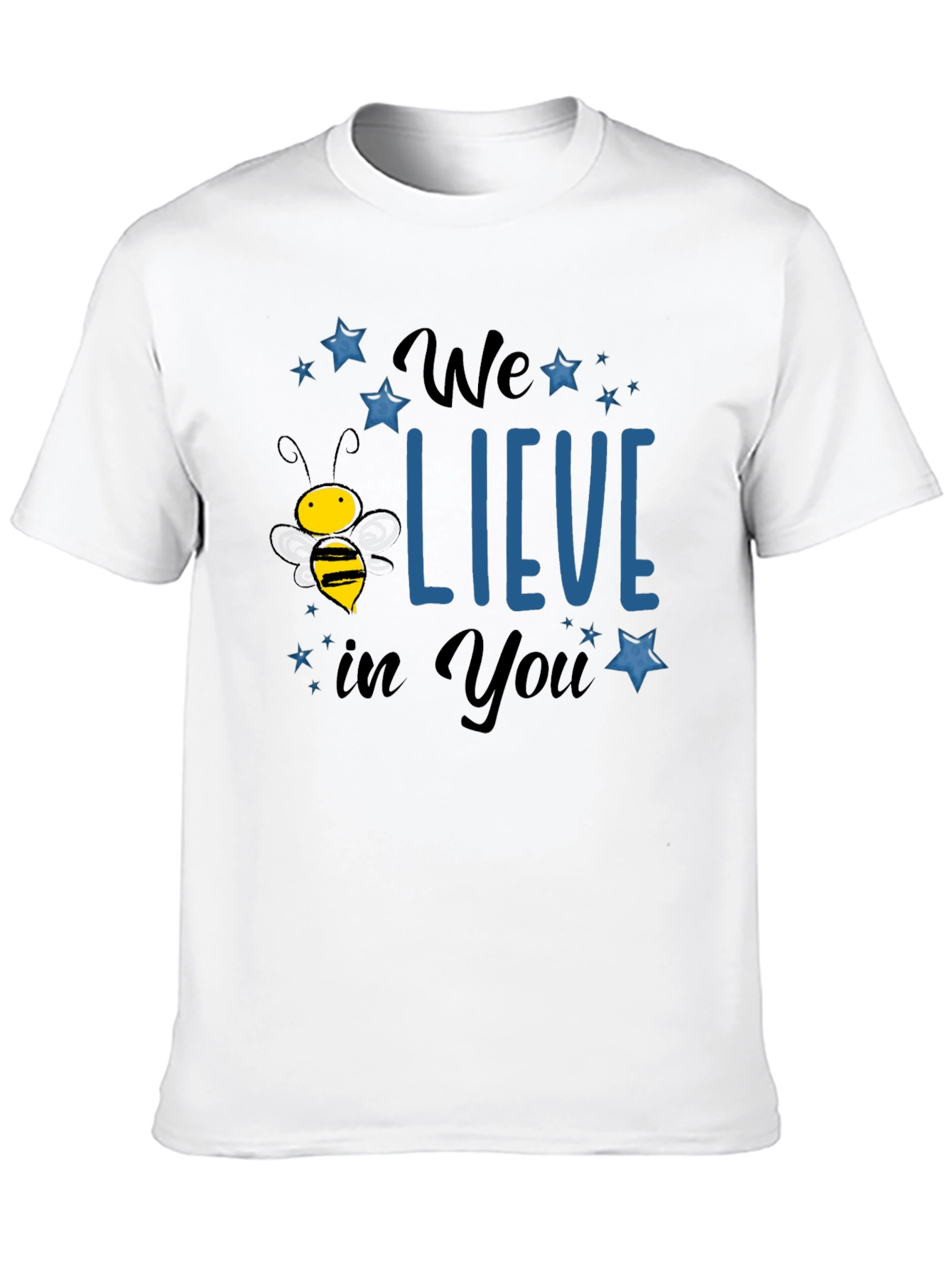 Bee-Lieve T-Shirt - Motivational Graphic Tee