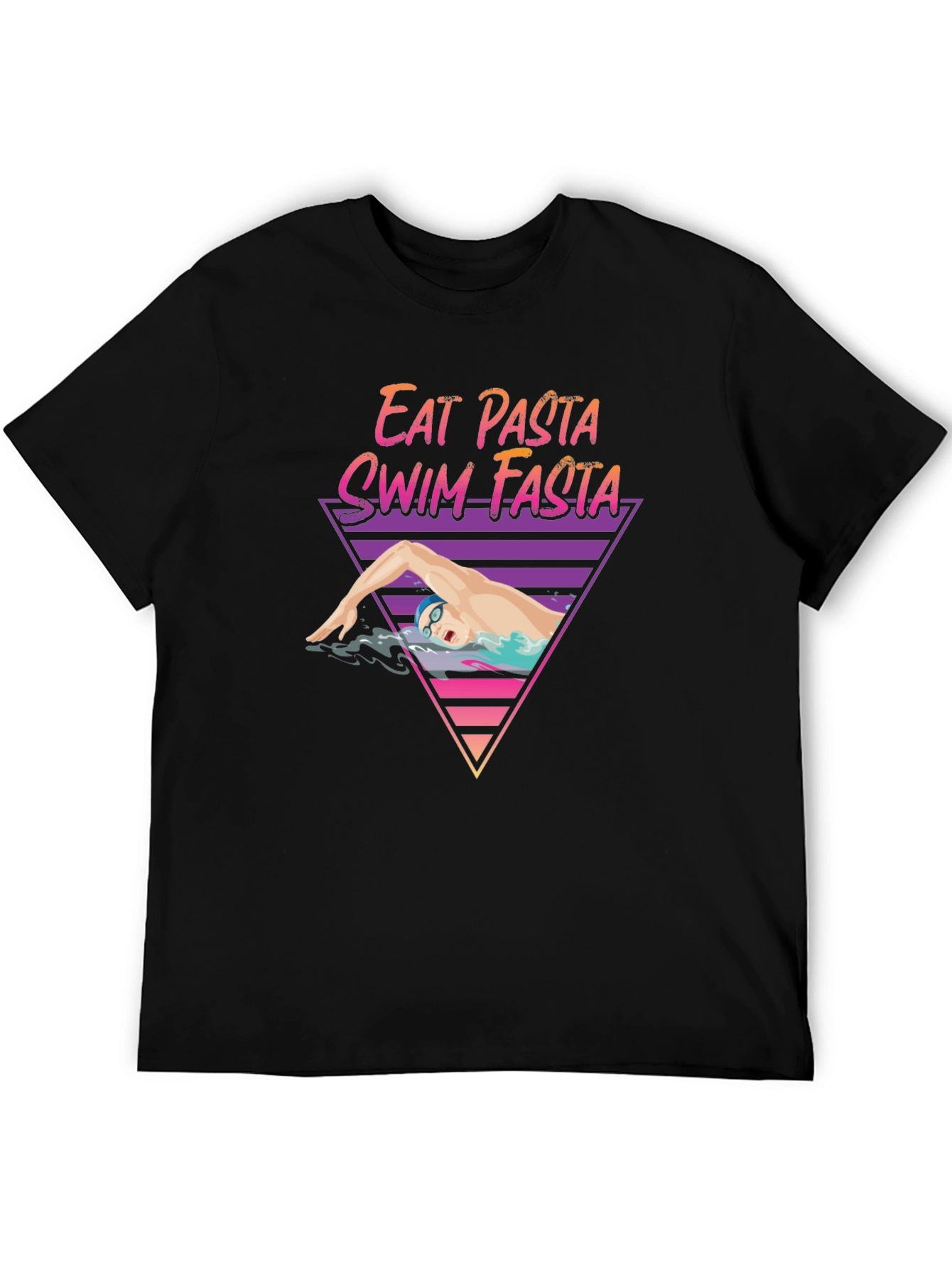 Eat Pasta Swim Fasta Graphic Tee