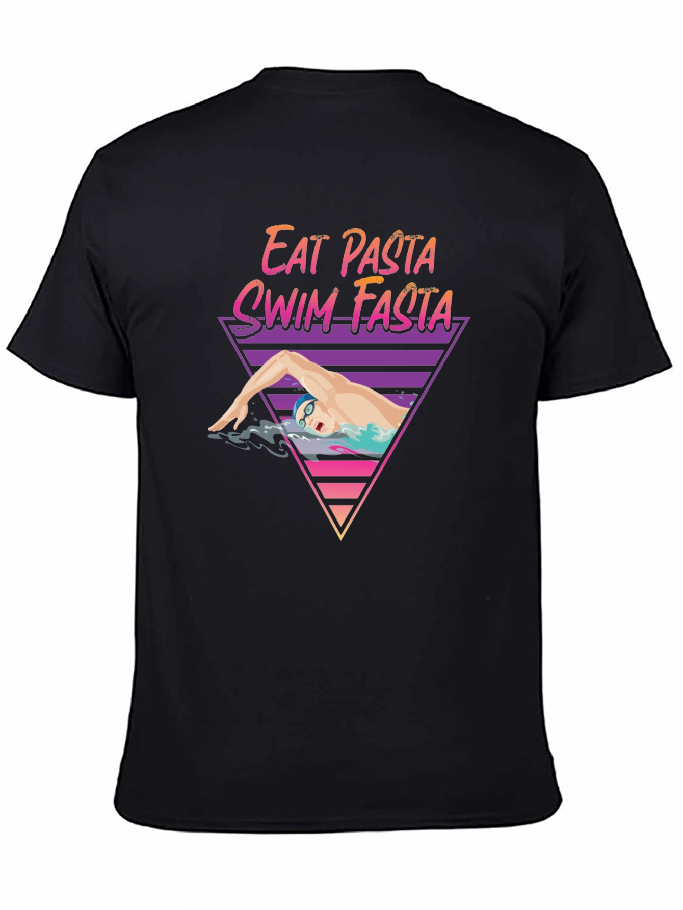 Eat Pasta Swim Fasta Graphic Tee