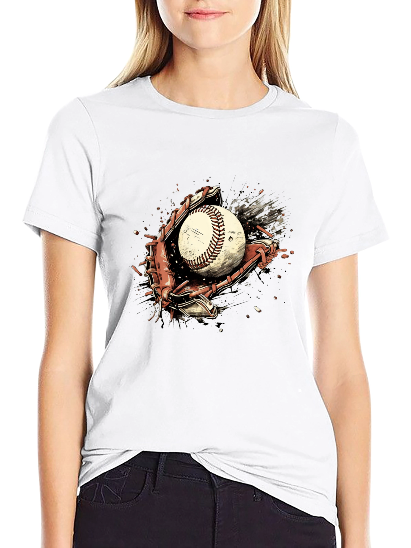 Baseball Glove Catch T-Shirt
