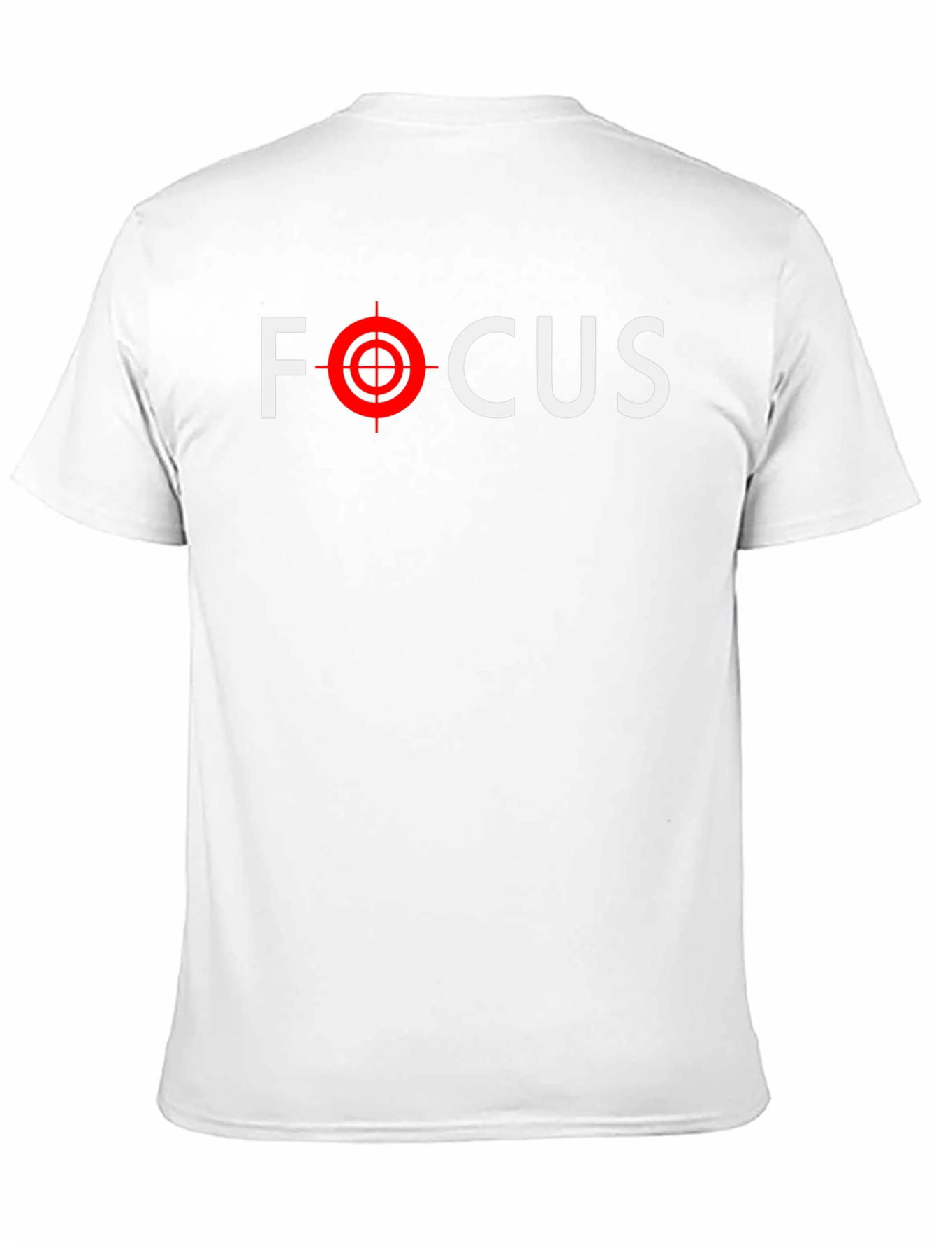 Focus Graphic Tee - Black Crew Neck