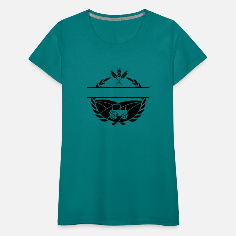 Agriculture text grain tractor