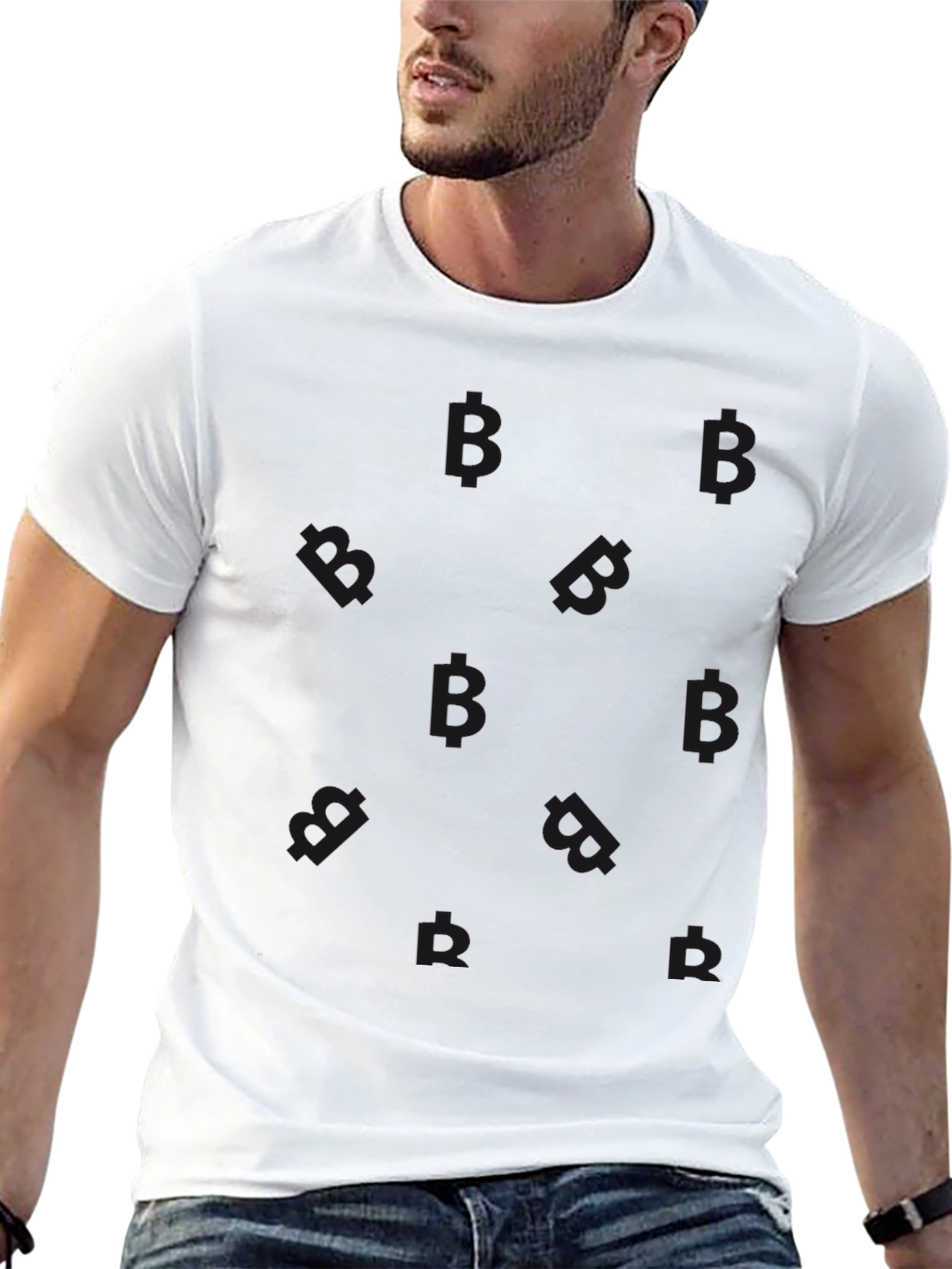 Bitcoin Black Tee - Crypto Casual