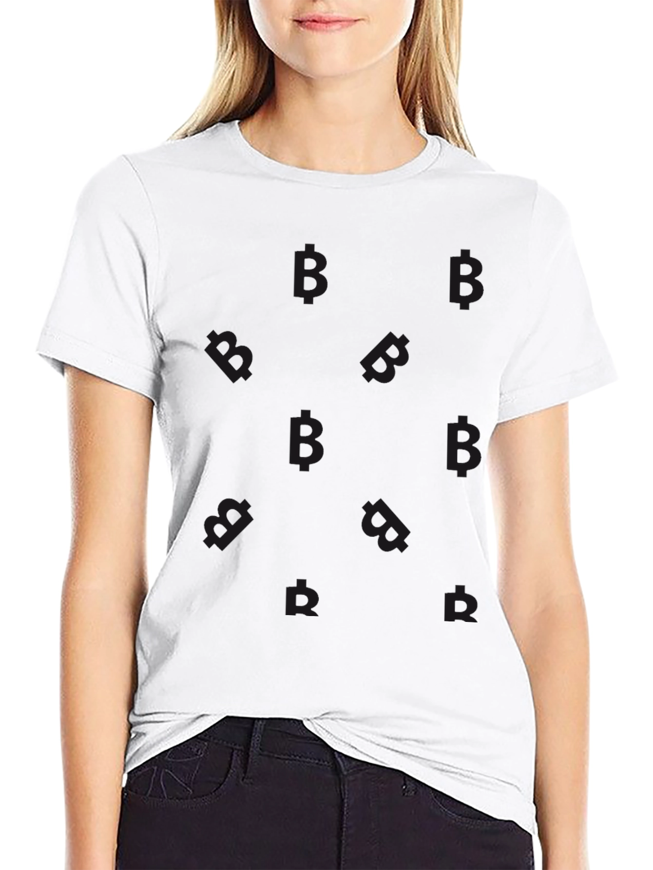 Bitcoin Black Tee - Crypto Casual