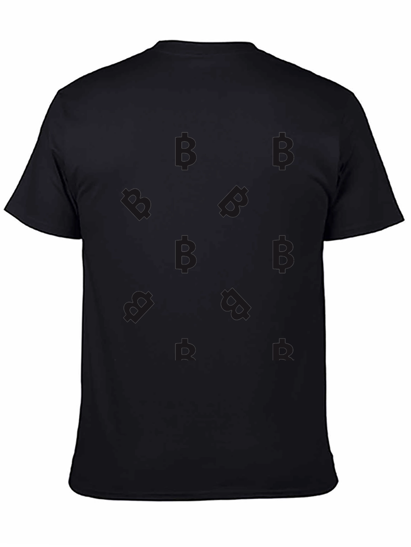 Bitcoin Black Tee - Crypto Casual