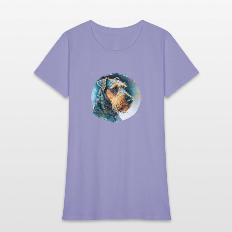 airedale terrier cute gift for woman and men kids