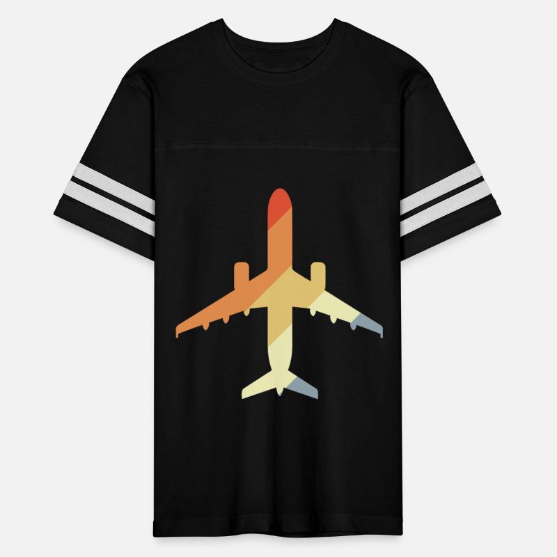 Airplane Graphic Retro Style