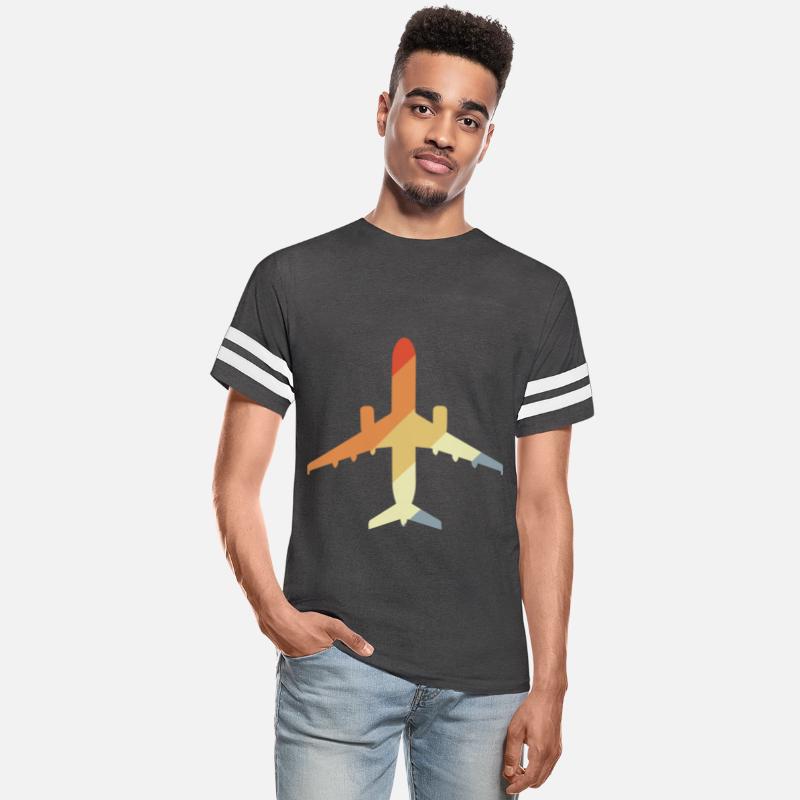 Airplane Graphic Retro Style