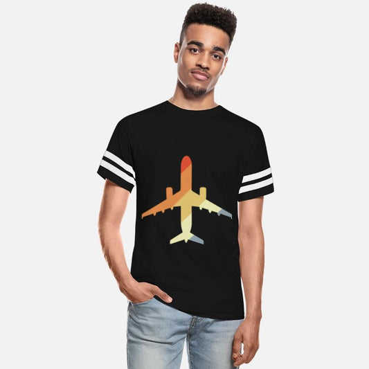 Airplane Graphic Retro Style