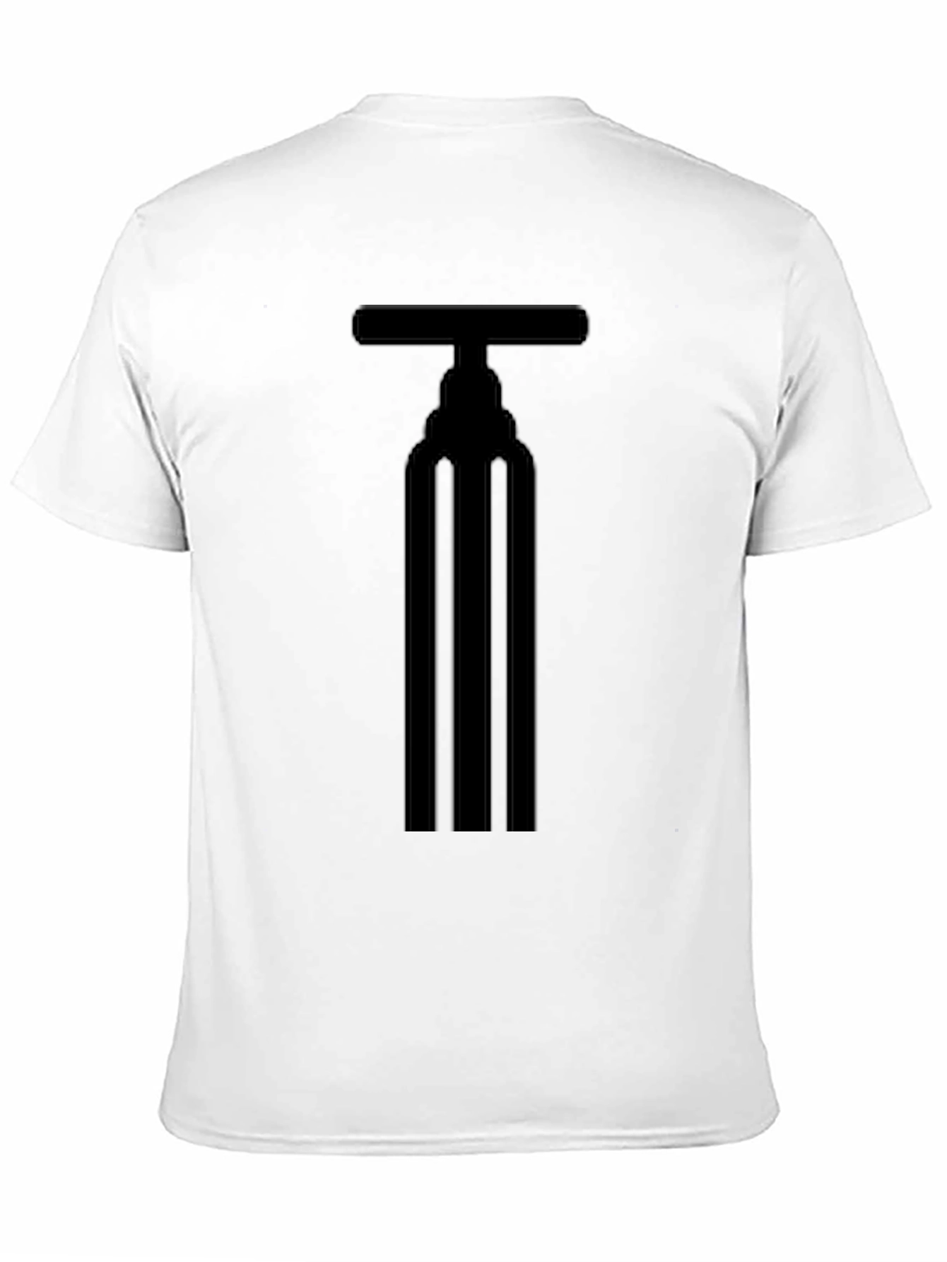 Mens Black Wine Opener Graphic T-Shirt