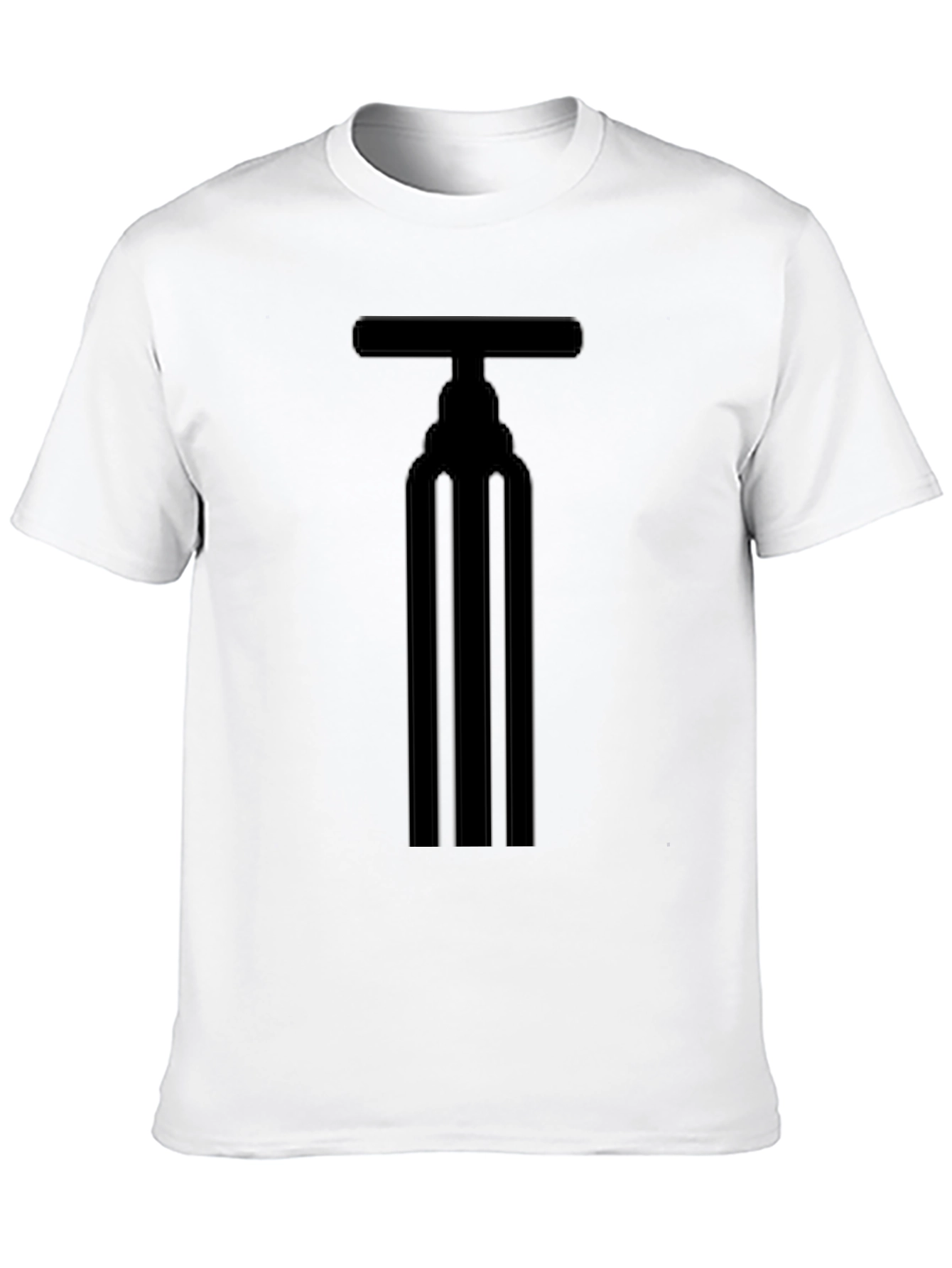 Mens Black Wine Opener Graphic T-Shirt